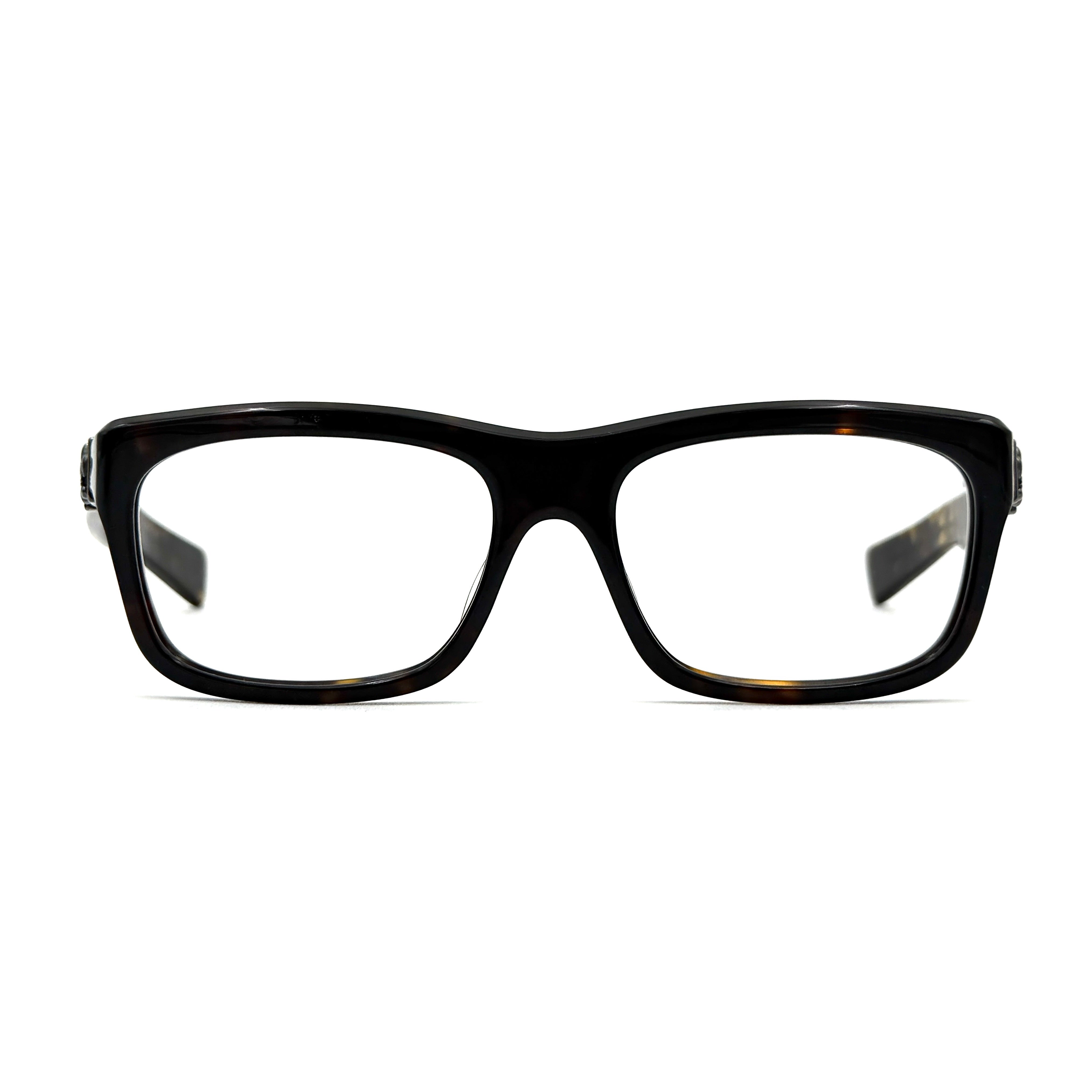 Chrome Hearts MYDIXADRYALL Glasses Havana Dark Tortoiseshell Brown