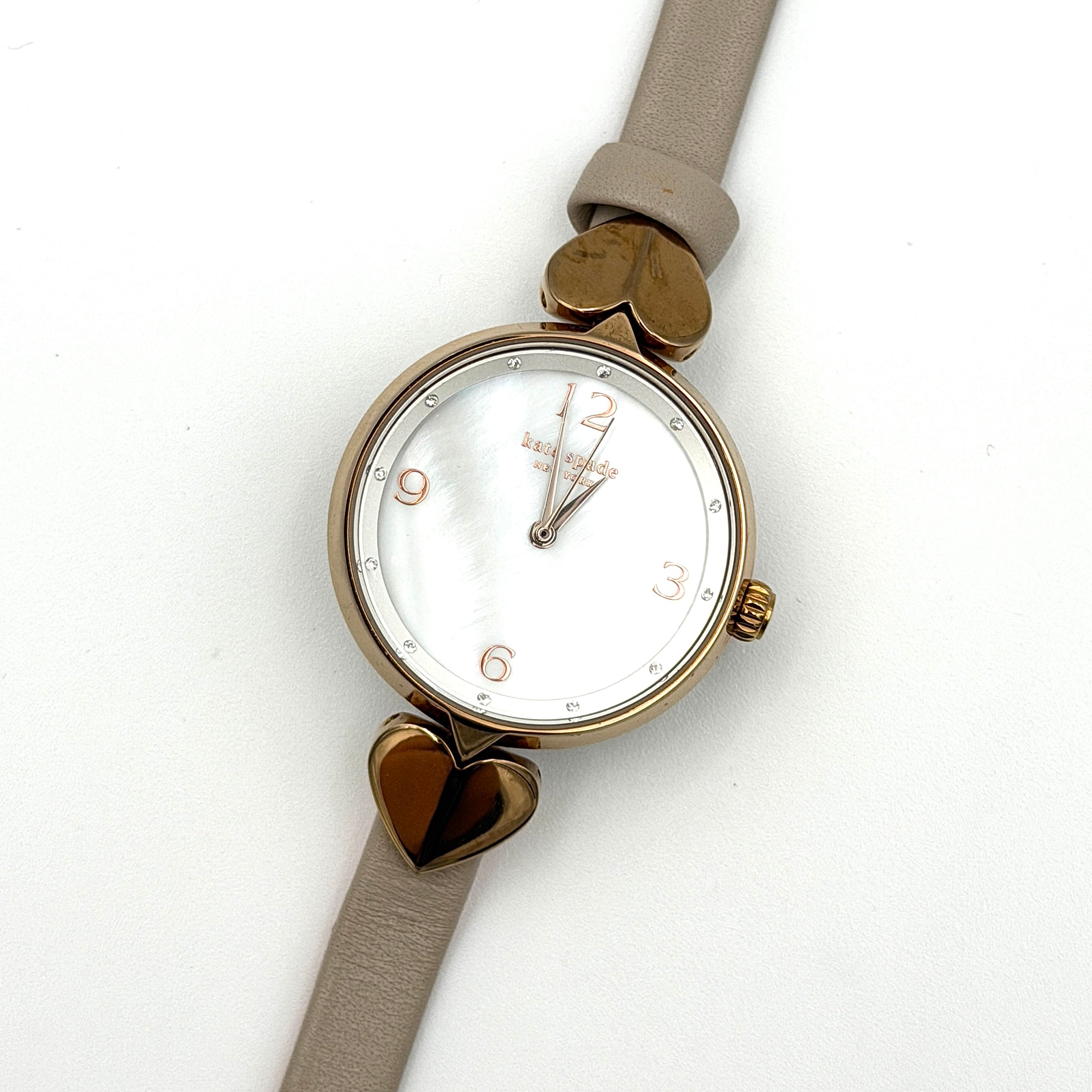 Kate Spade Hollis Heart KSW1548 Watch Gold