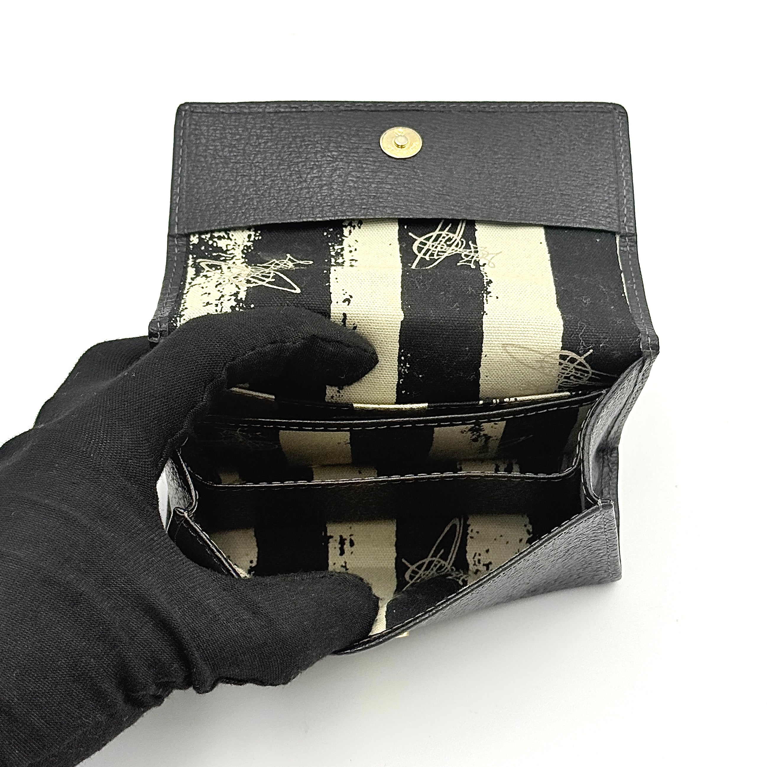 Vivienne Westwood Orb Executive Multi Case Black/Gold
