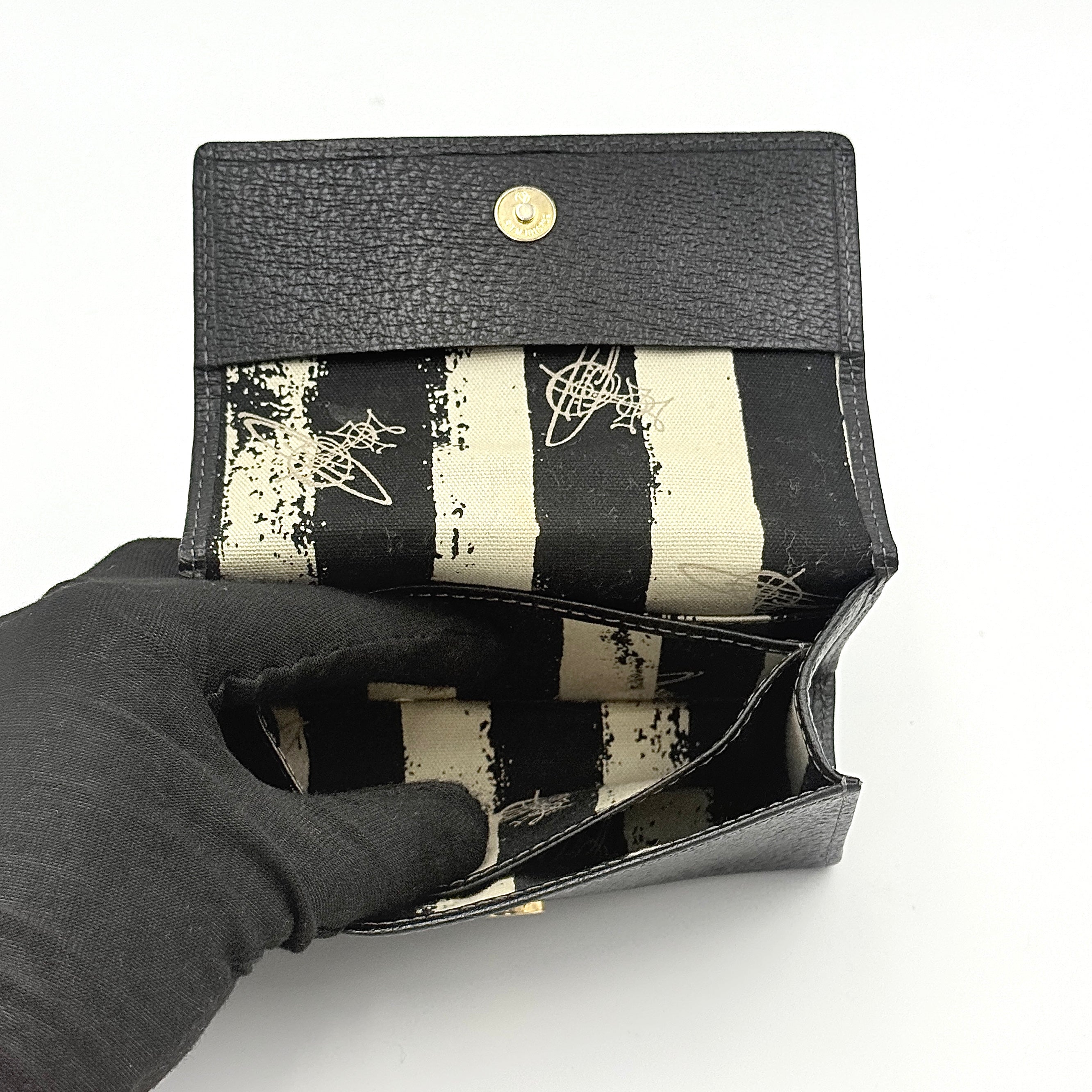 Vivienne Westwood Orb Executive Multi Case Black/Gold