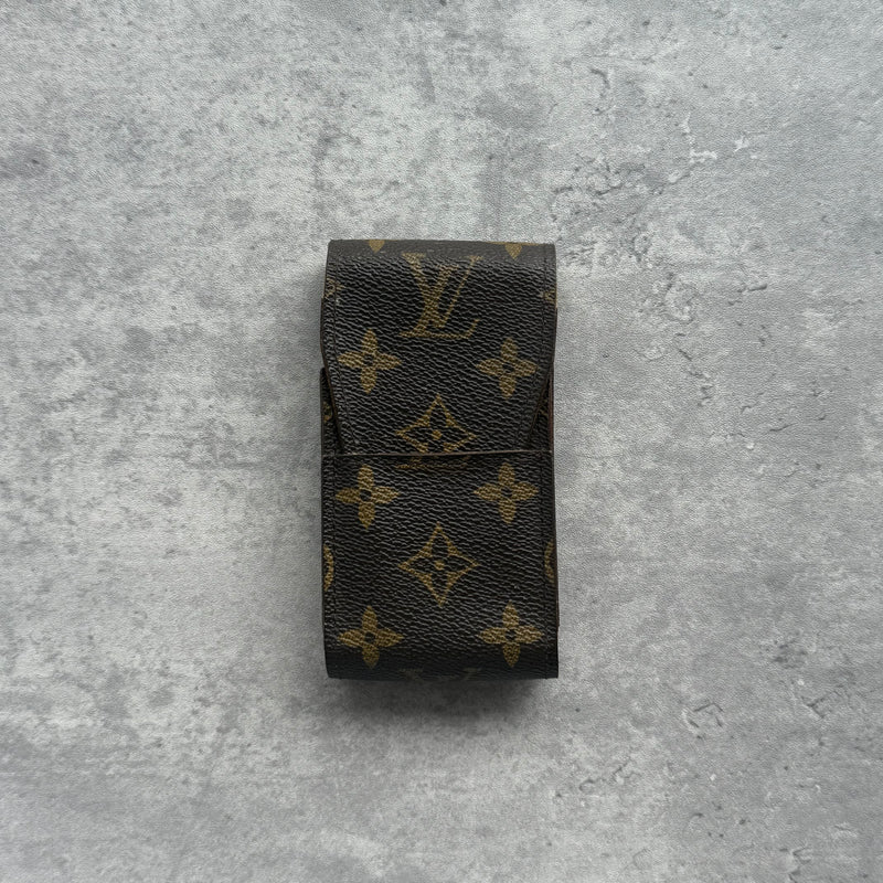Louis Vuitton Monogram Cigarette Case Brown