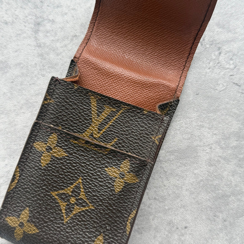 Louis Vuitton Monogram Cigarette Case Brown
