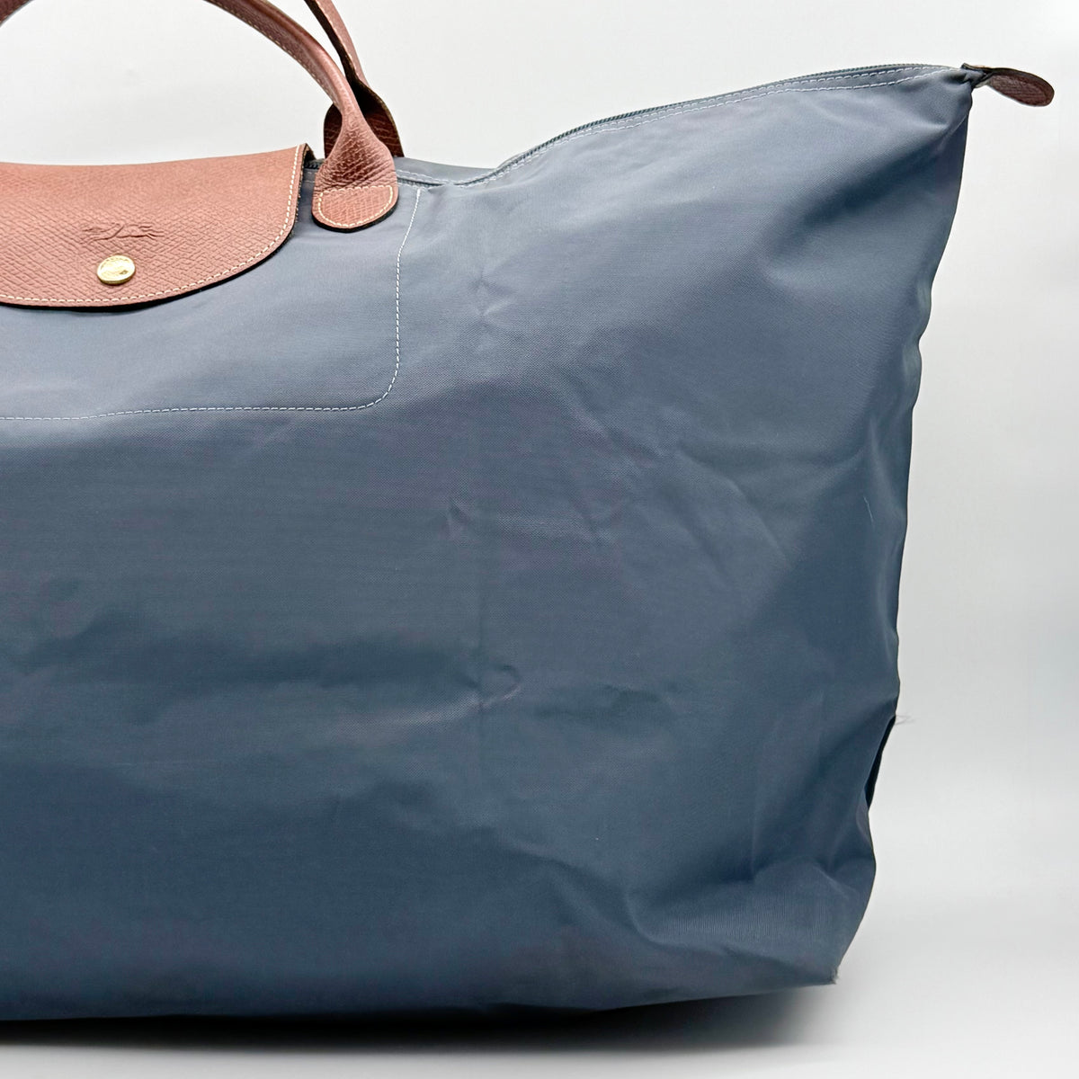 Longchamp Le Pliage Original Travel Bag Brown/Blue