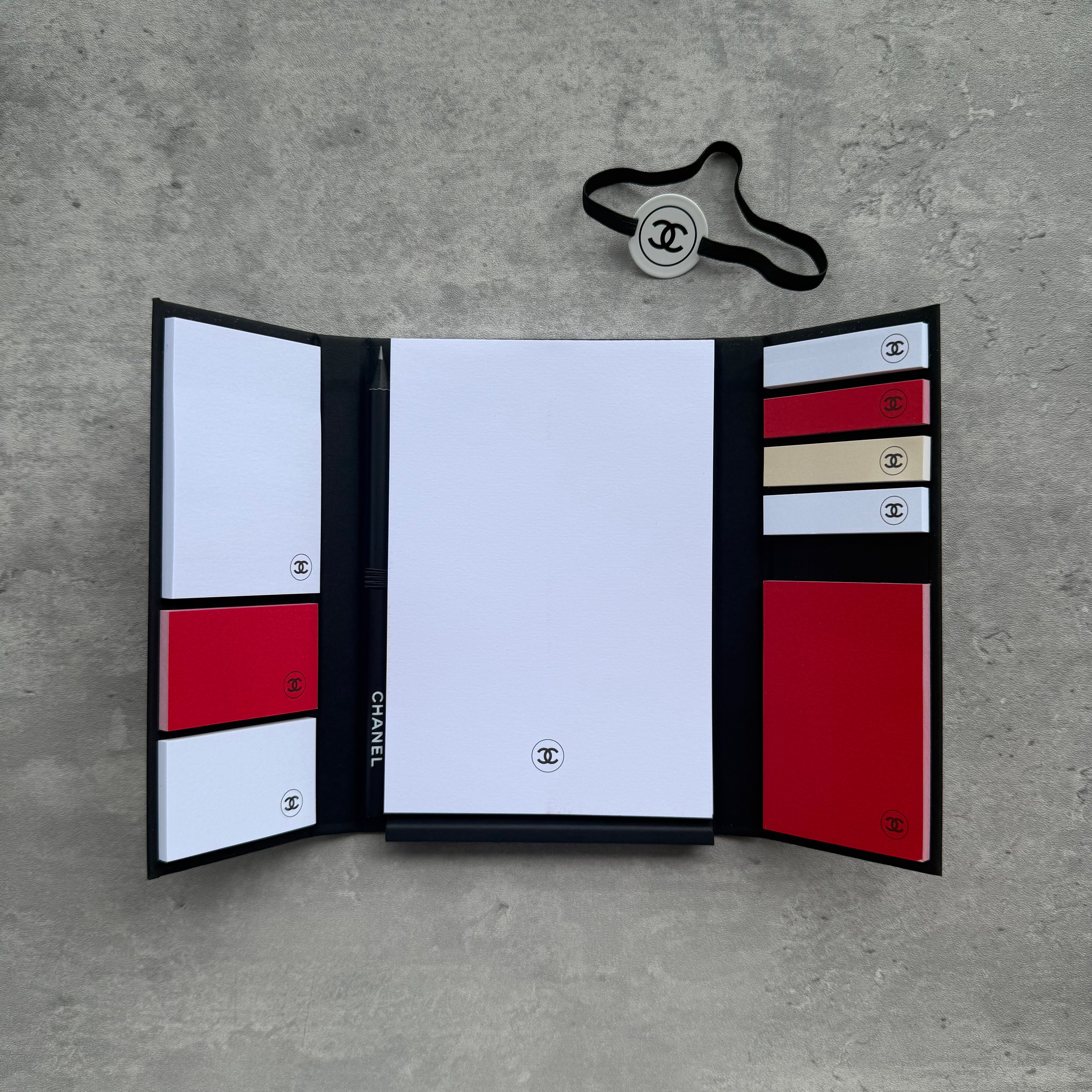 Chanel La Collection Novelty Book Stationary Set