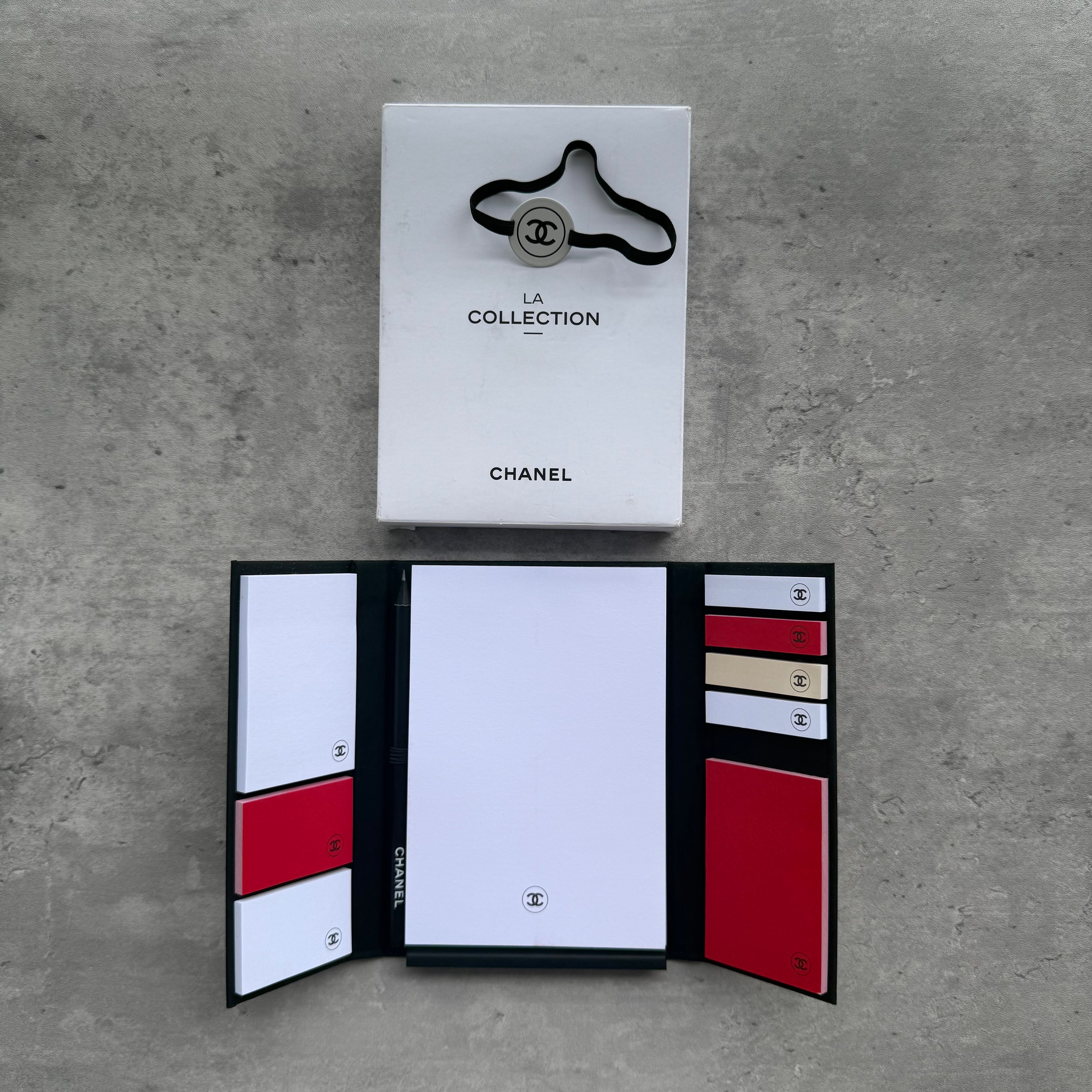Chanel La Collection Novelty Book Stationary Set