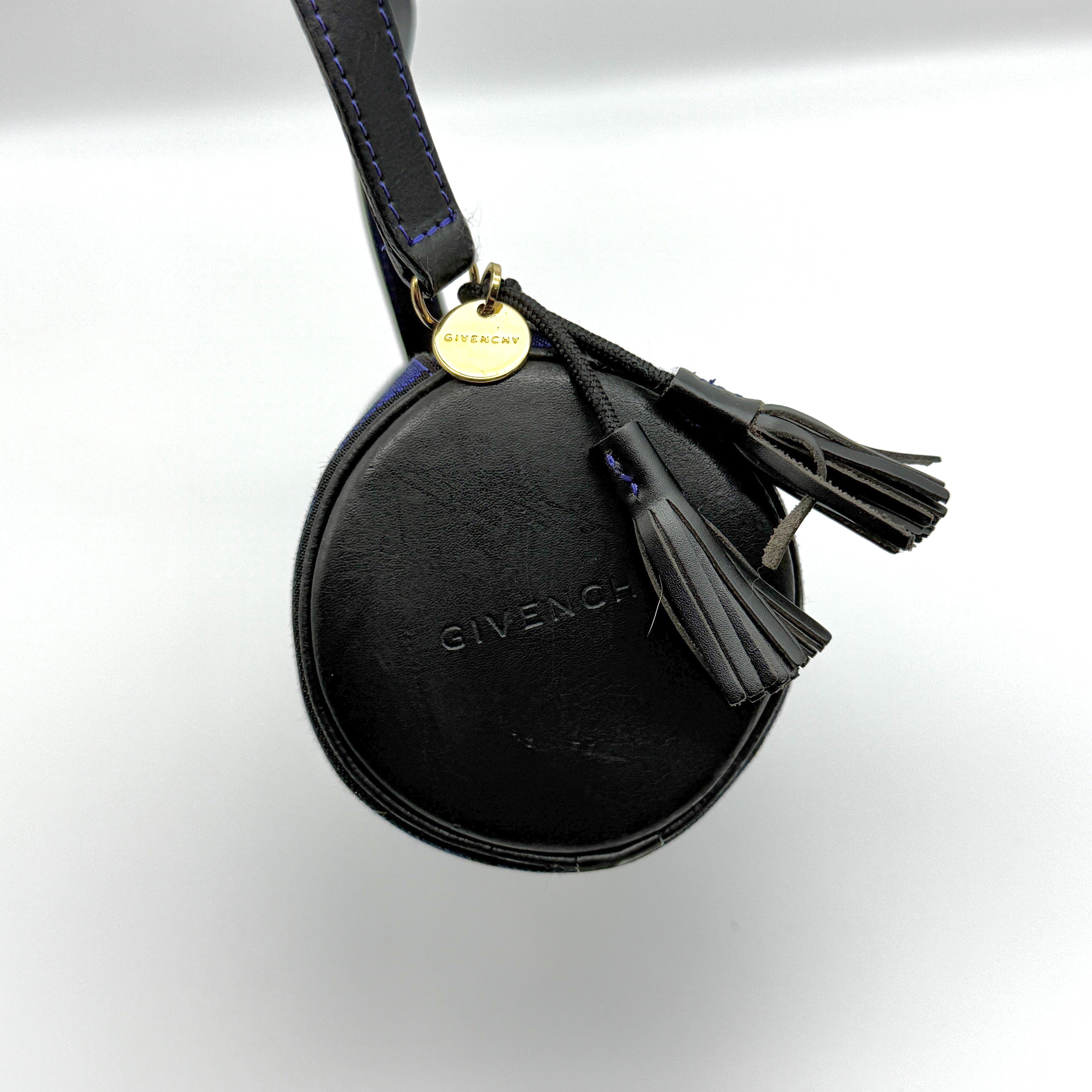 Givenchy 4G Monogram Baguette Bag Blue/Black