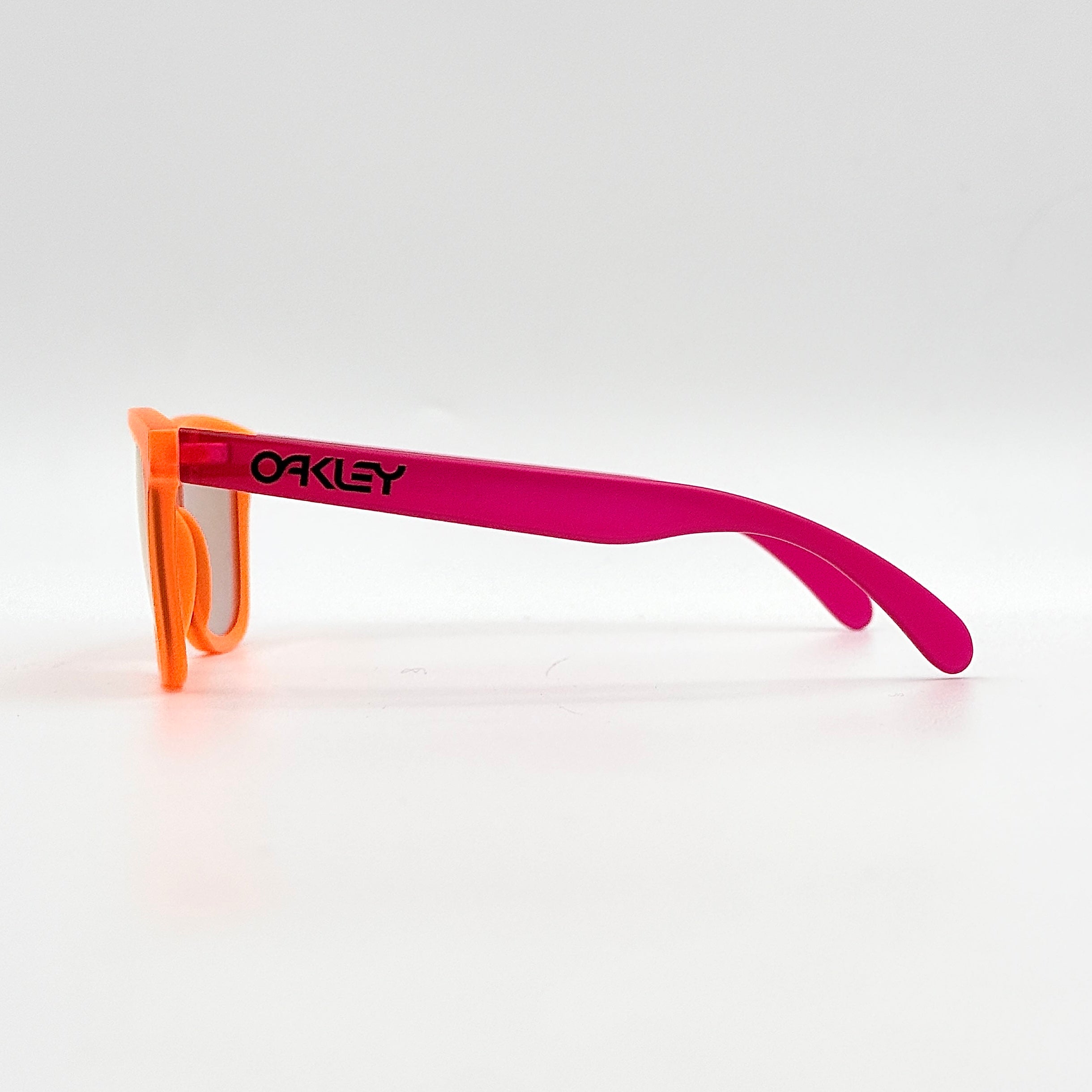 Oakley Frogskins Blacklight 24-284 Sunglasses Orange/Pink
