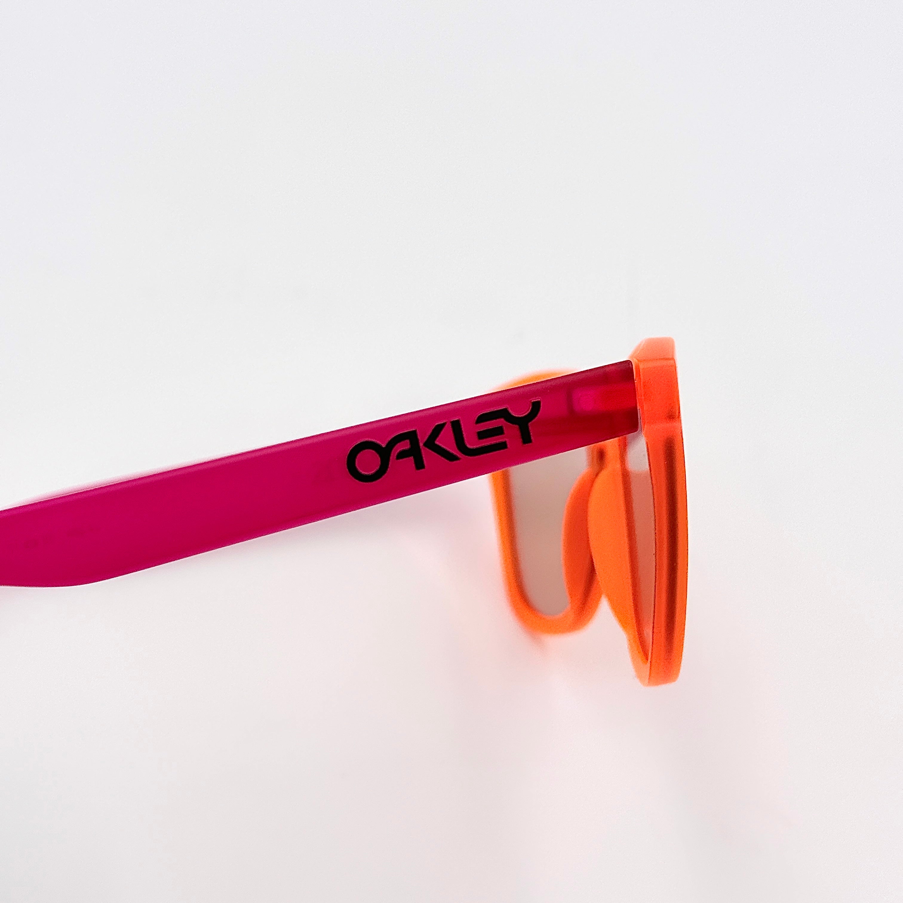 Oakley Frogskins Blacklight 24-284 Sunglasses Orange/Pink