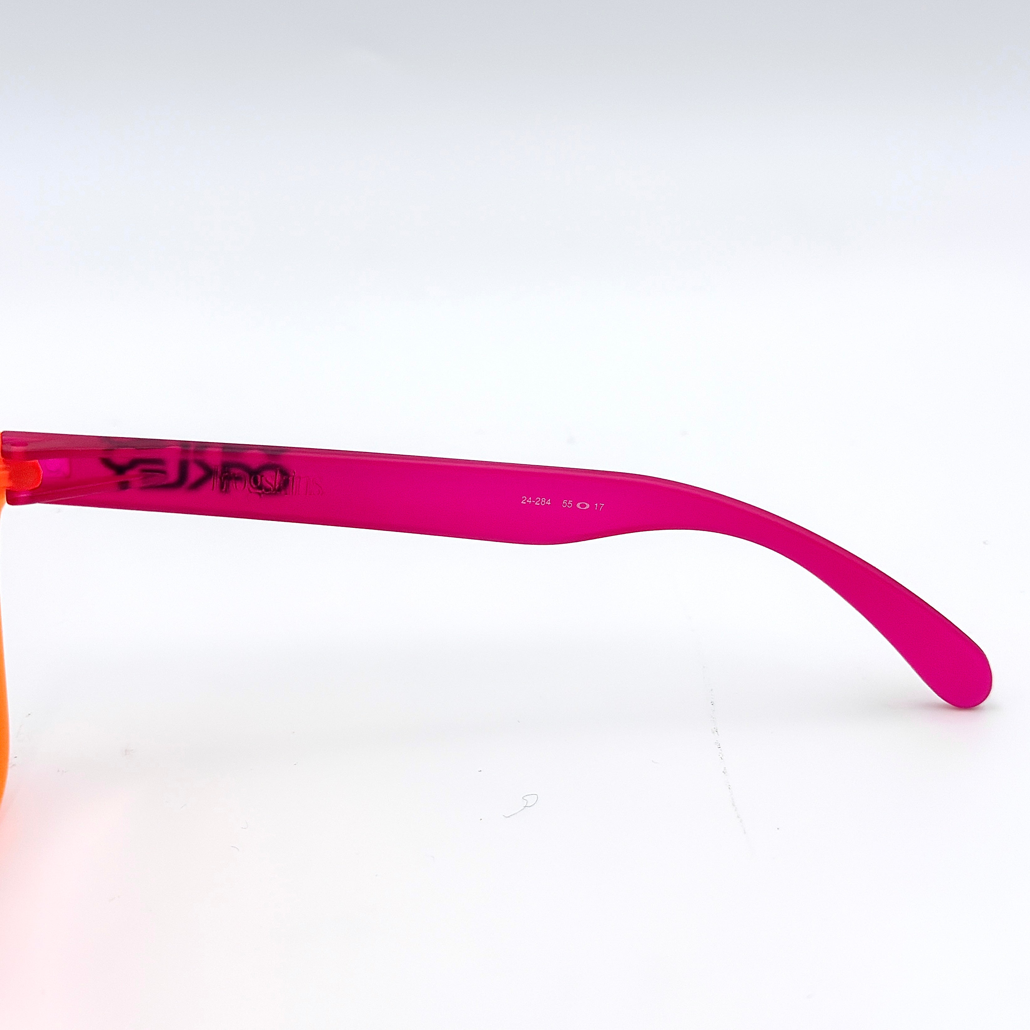 Oakley Frogskins Blacklight 24-284 Sunglasses Orange/Pink