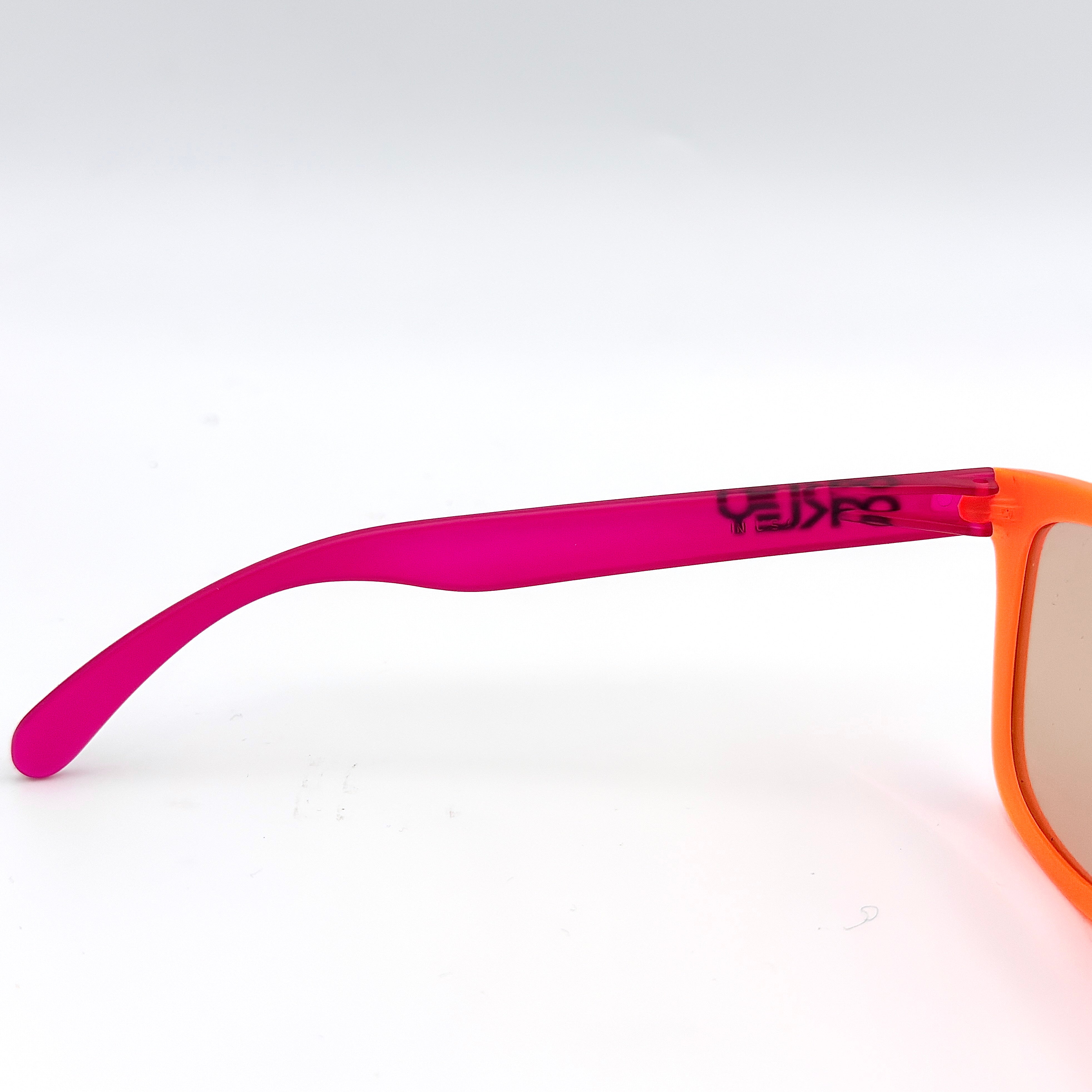Oakley Frogskins Blacklight 24-284 Sunglasses Orange/Pink