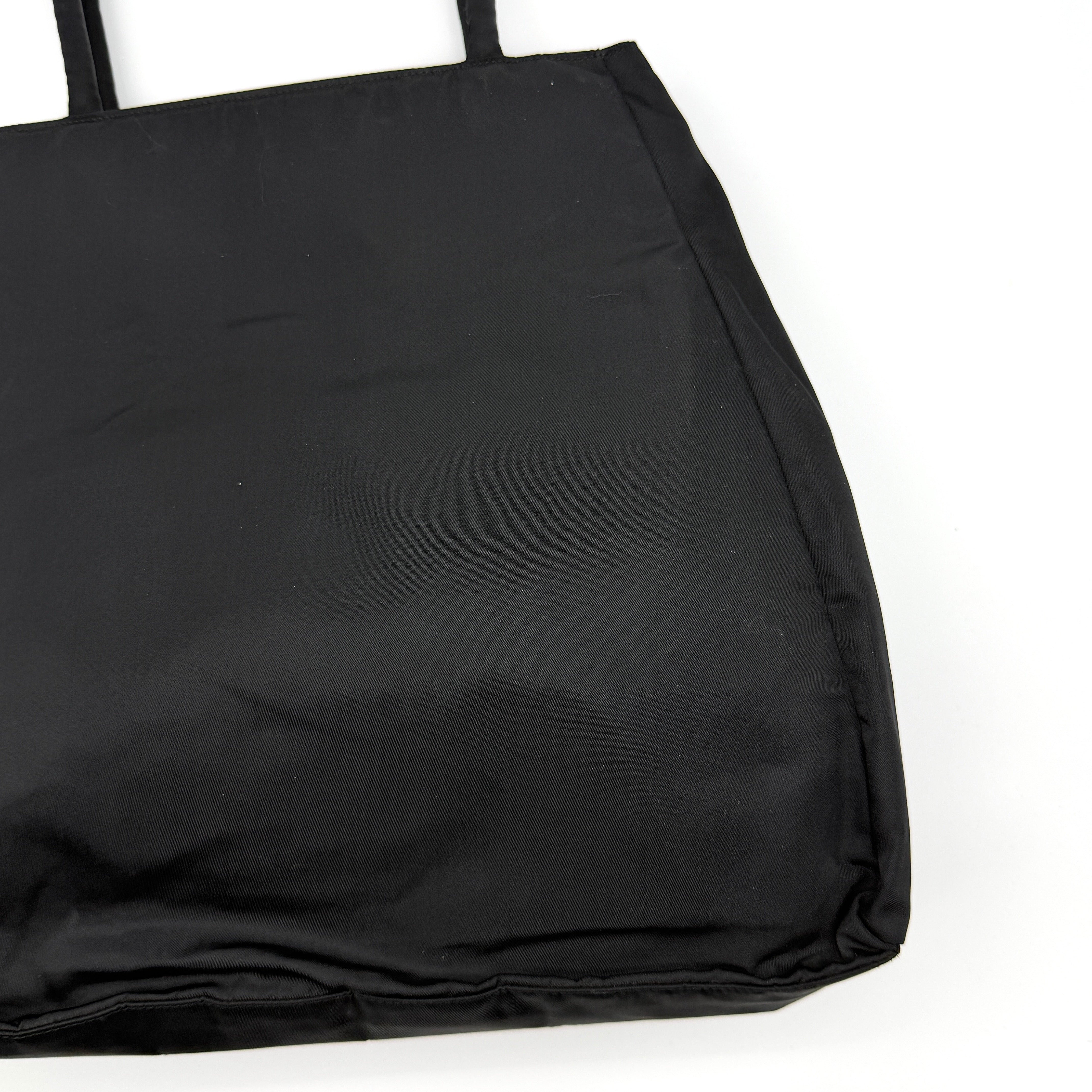 Prada Tessuto Nylon City Tote Bag Black