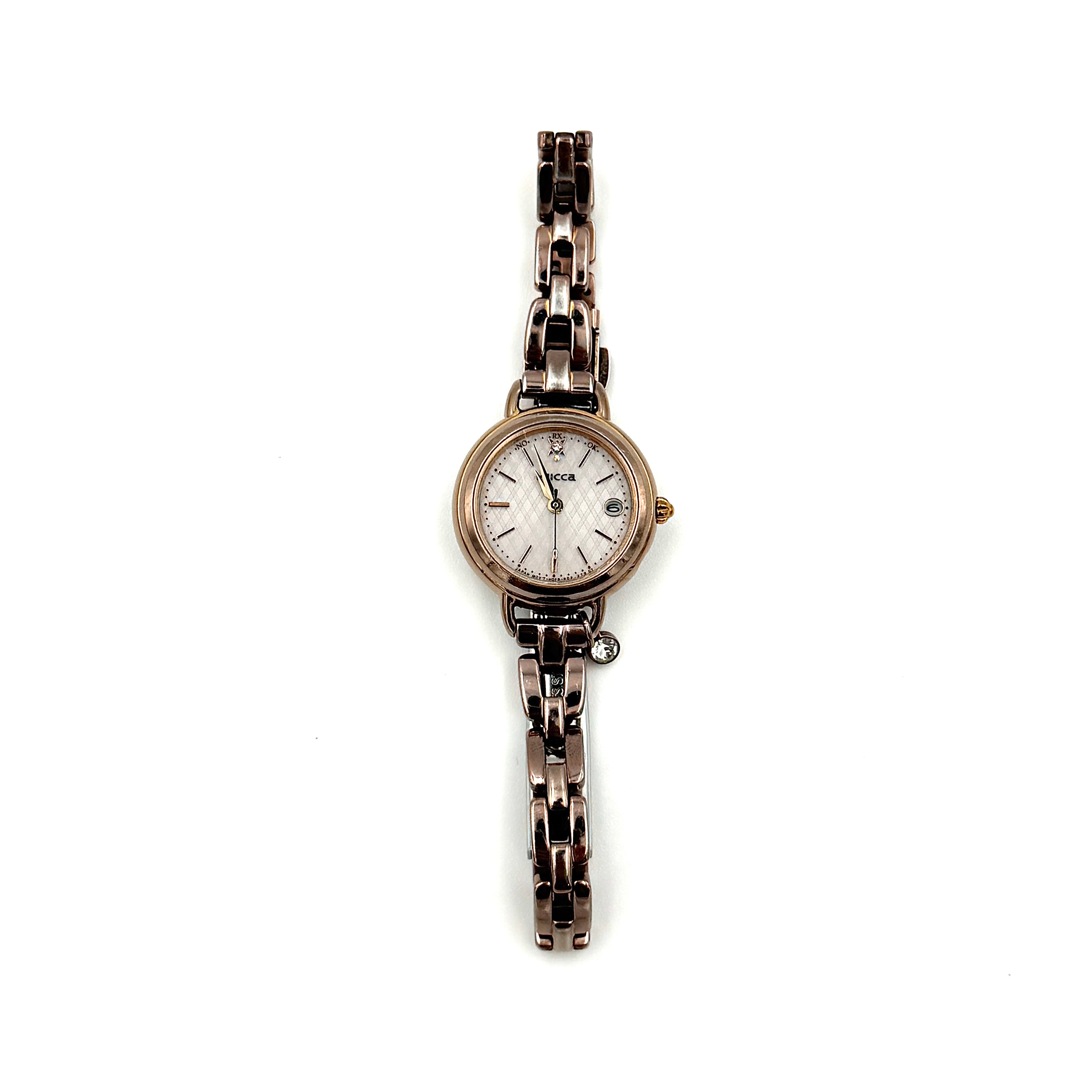 Citizen Wicca Stainless Steel Watch Rose Gold