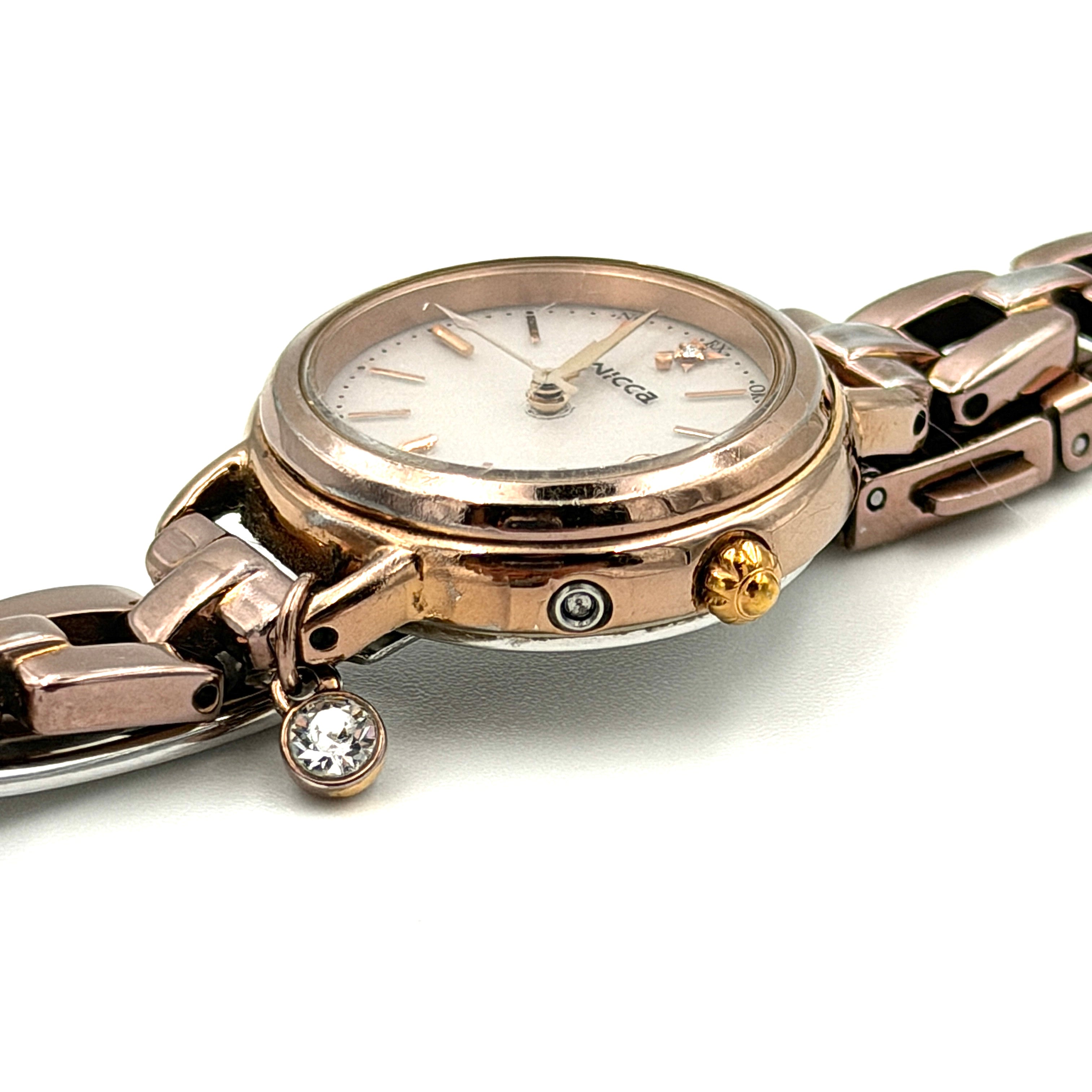 Citizen Wicca Stainless Steel Watch Rose Gold