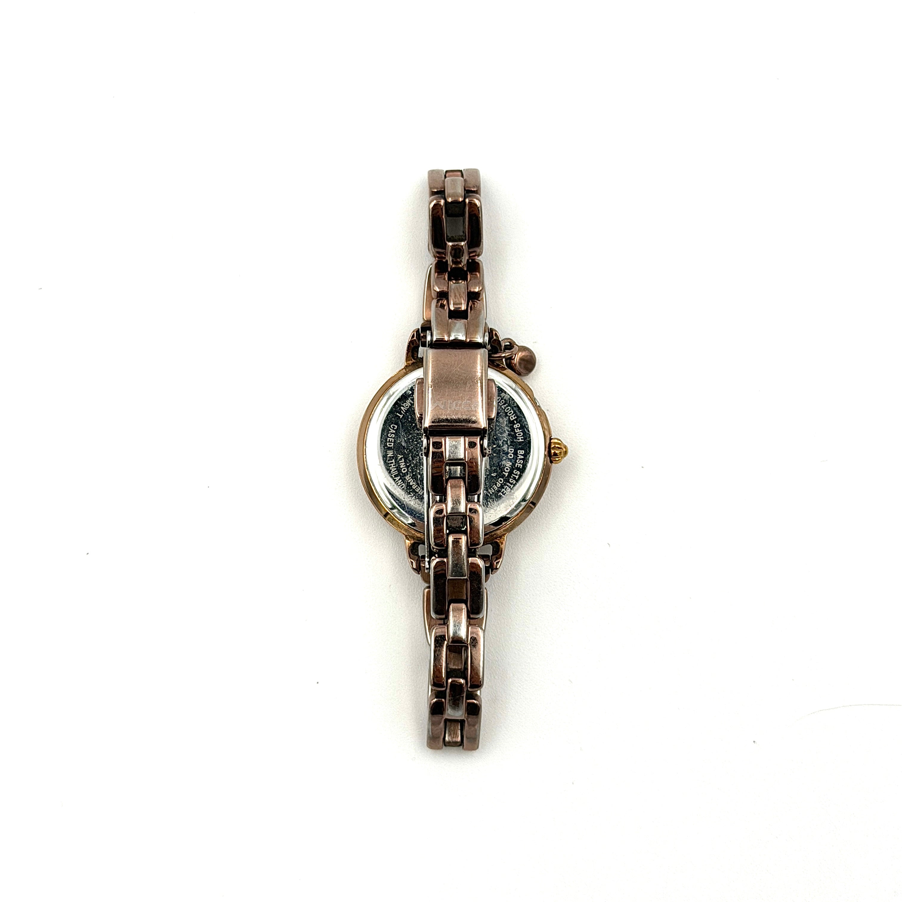 Citizen Wicca Stainless Steel Watch Rose Gold