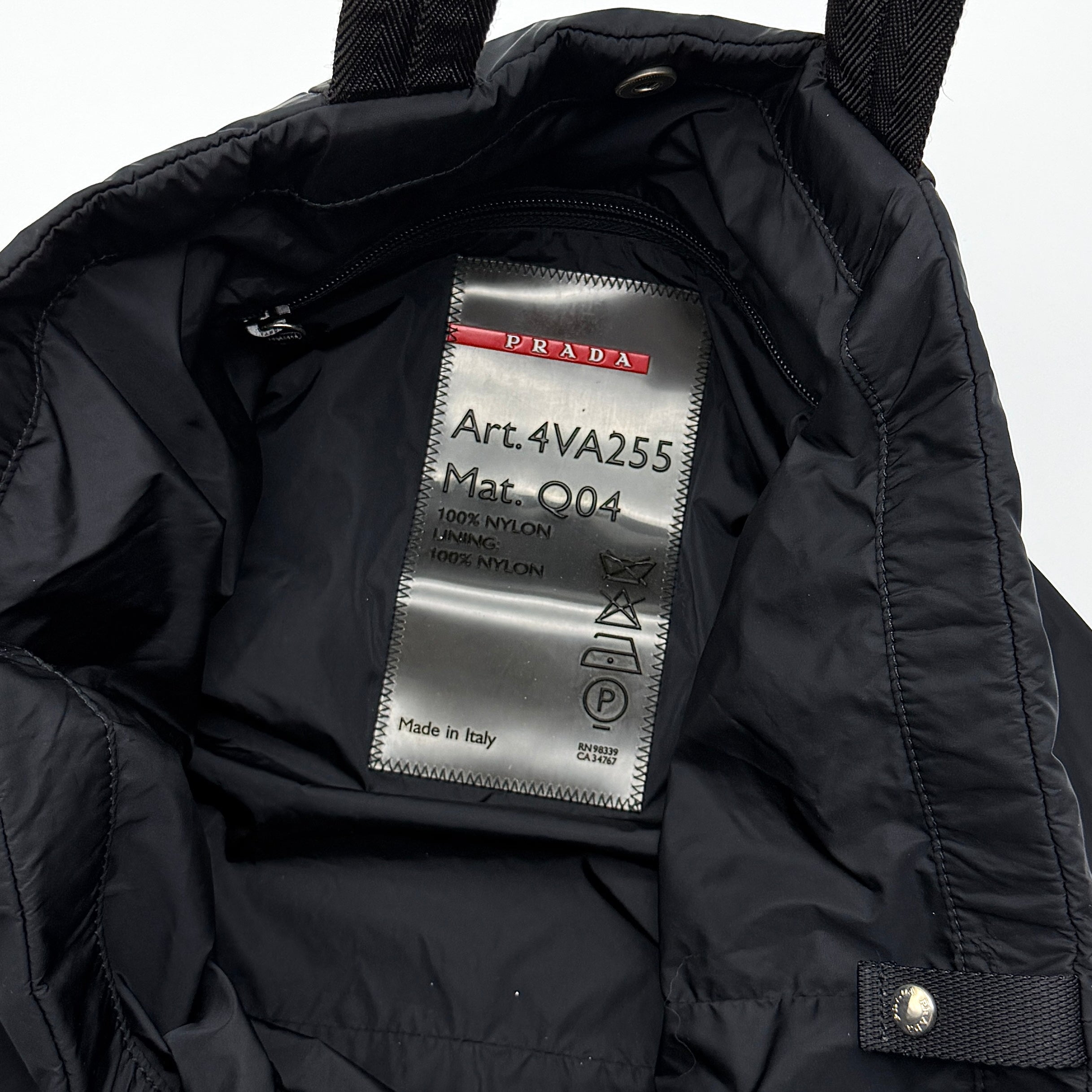 Prada Sport Tessuto Nylon Bag Black