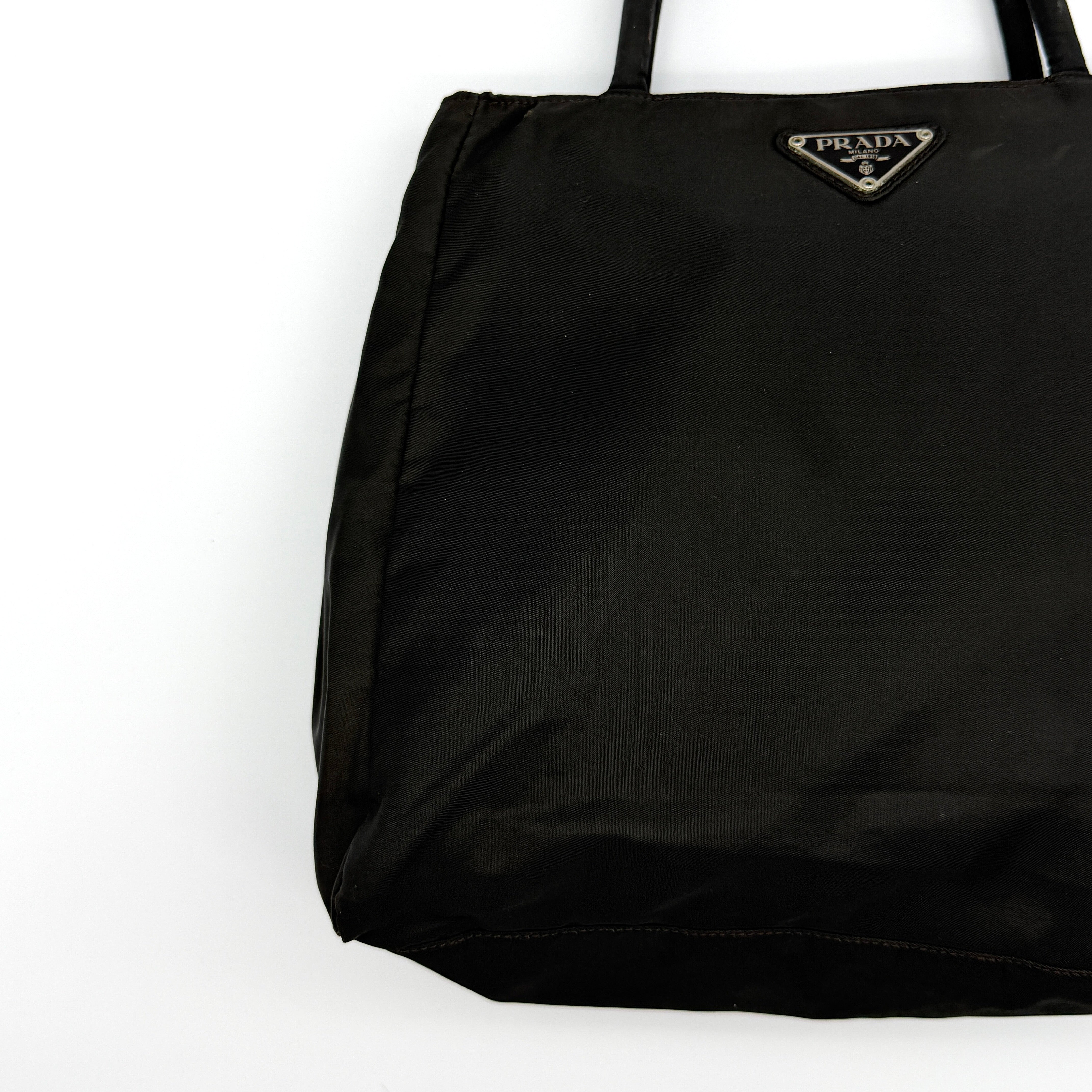 Prada Tessuto Nylon City Tote Bag Black