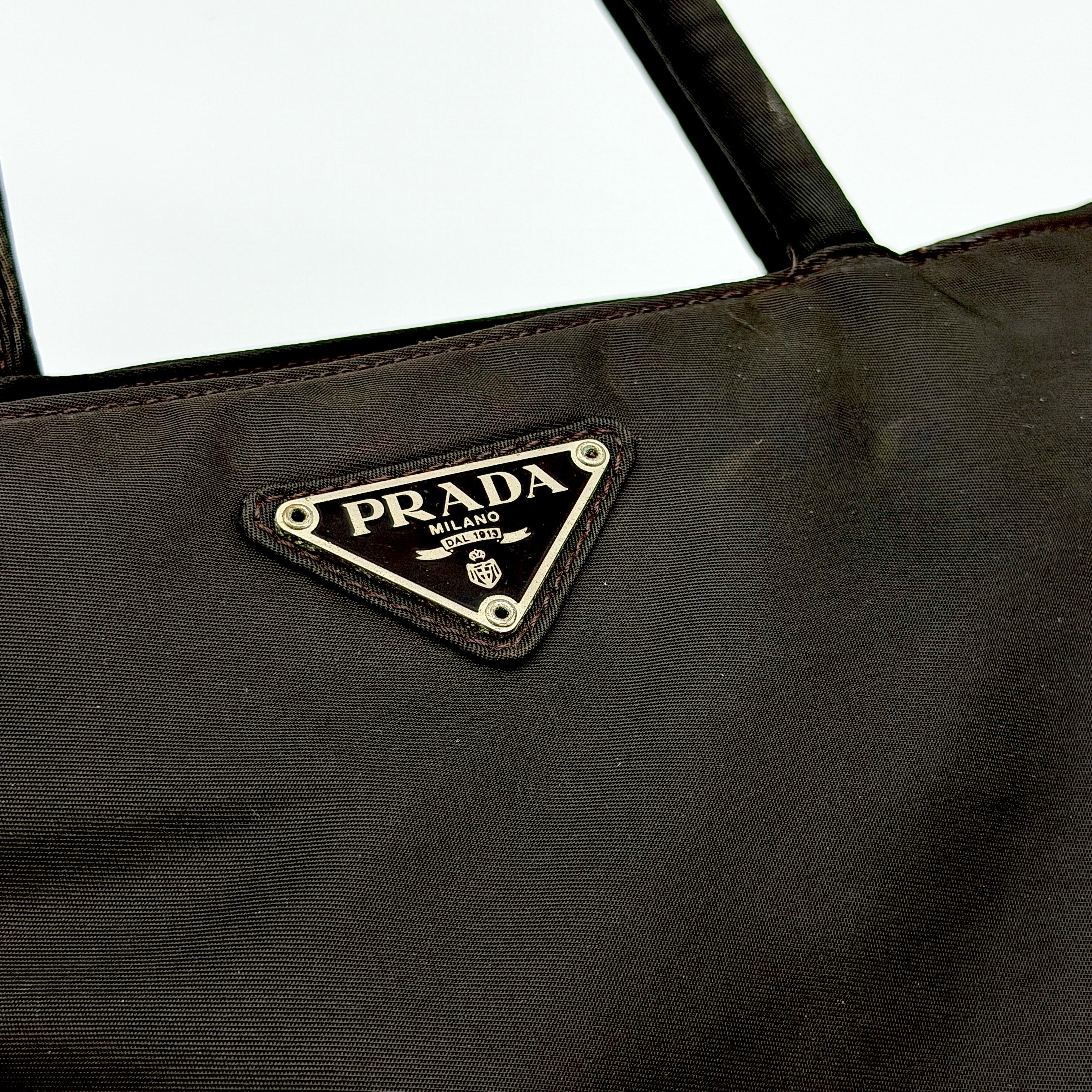 Prada Tessuto Nylon City Tote Bag Black