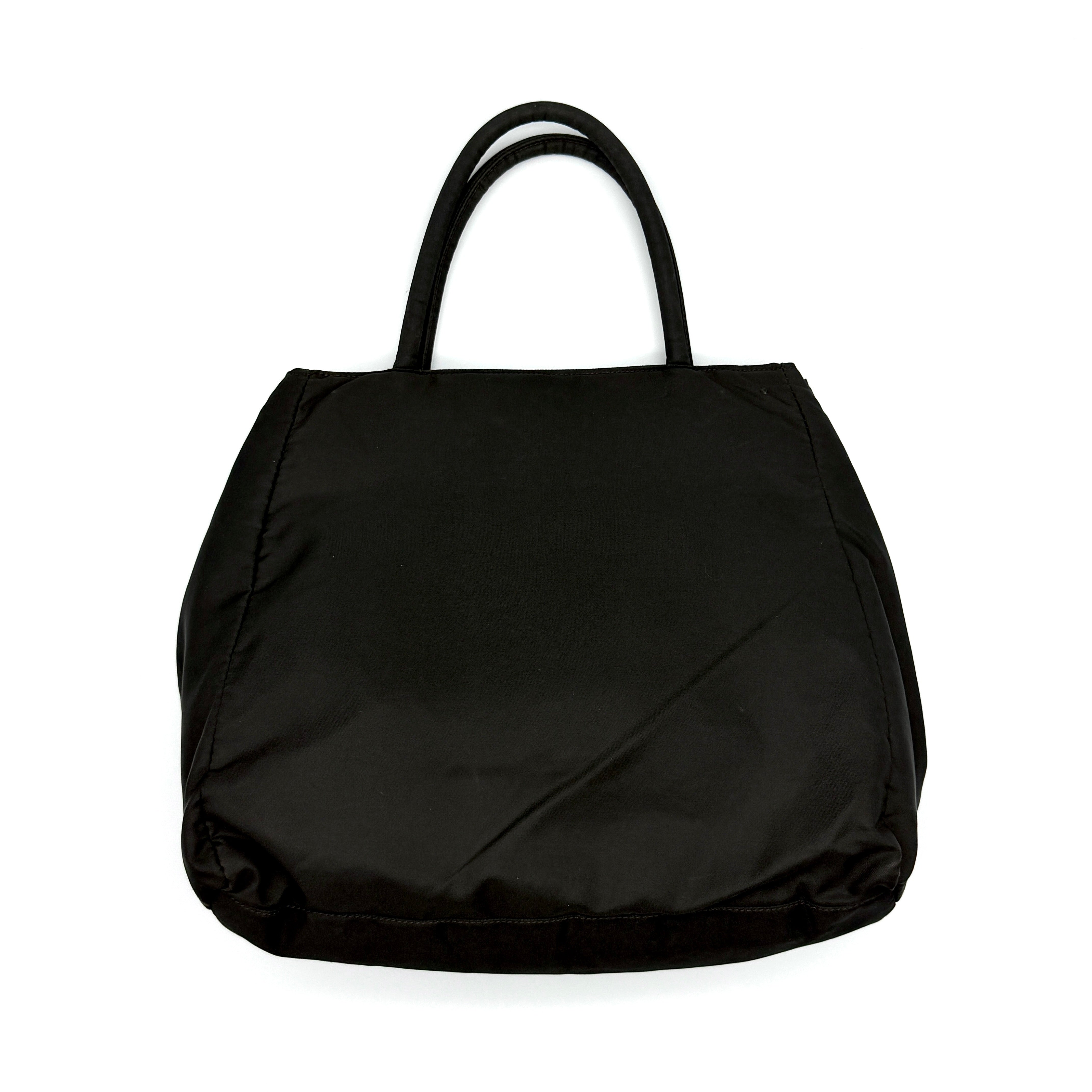 Prada Tessuto Nylon City Tote Bag Black