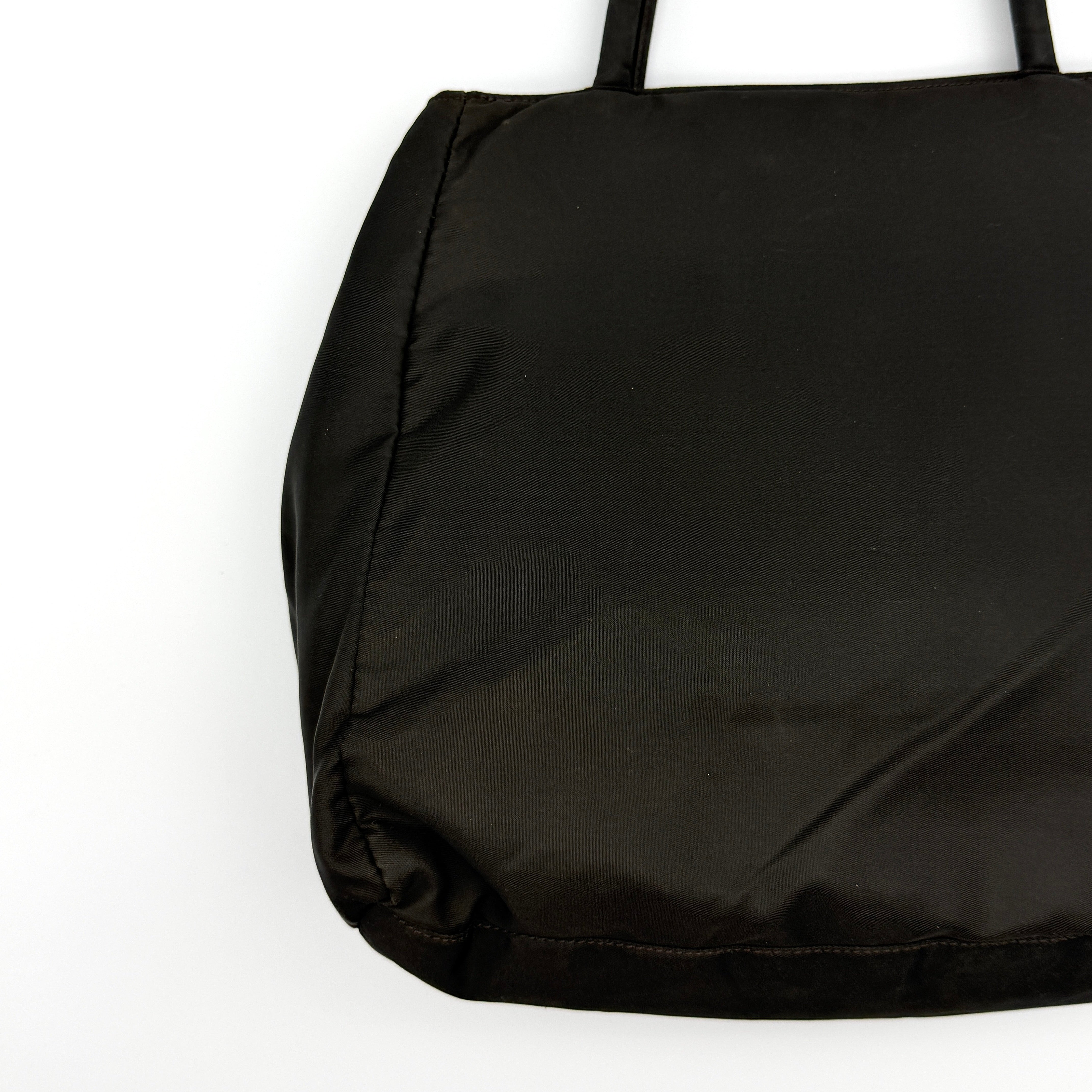 Prada Tessuto Nylon City Tote Bag Black