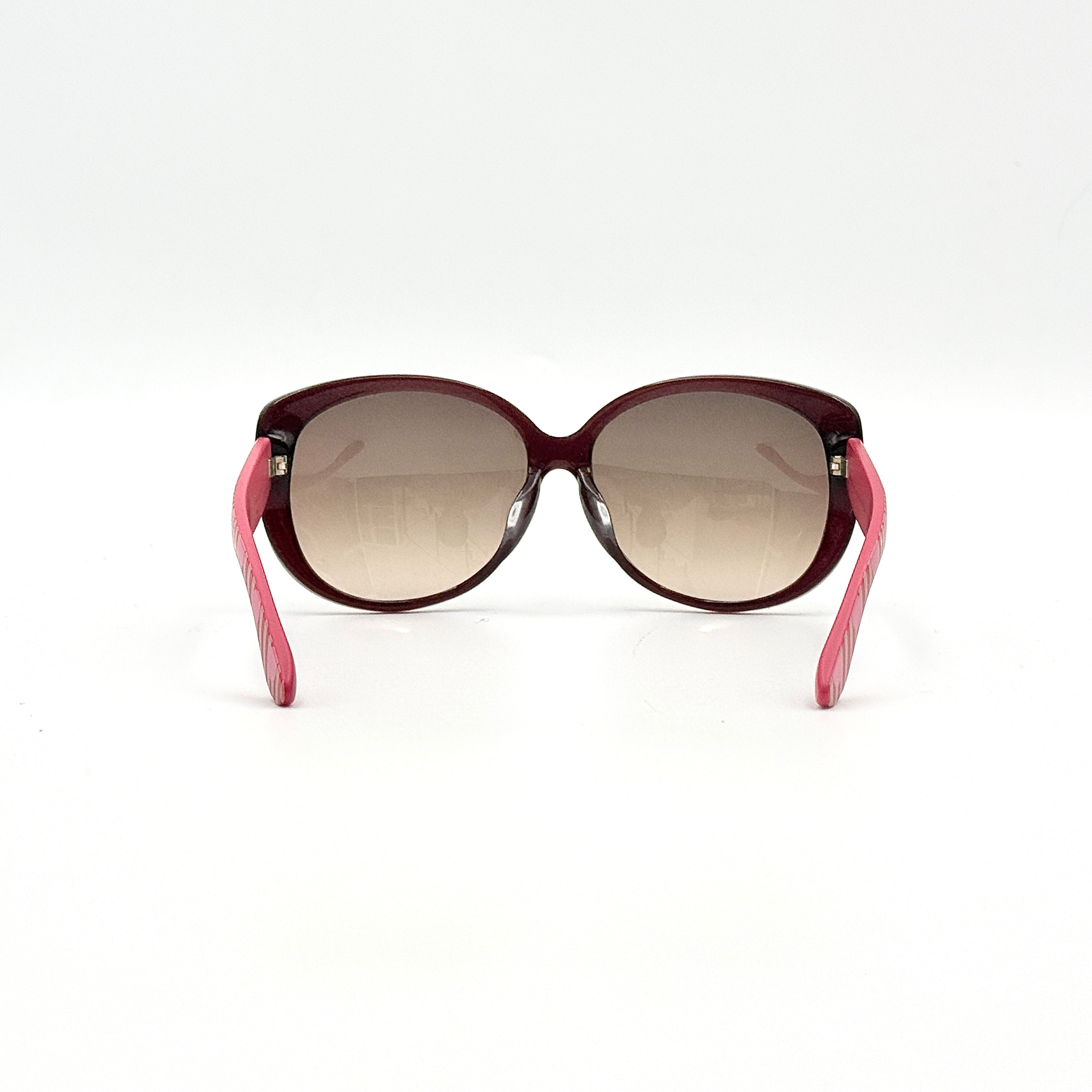 Marc by Marc Jacobs Stripe Sunglasses Pink