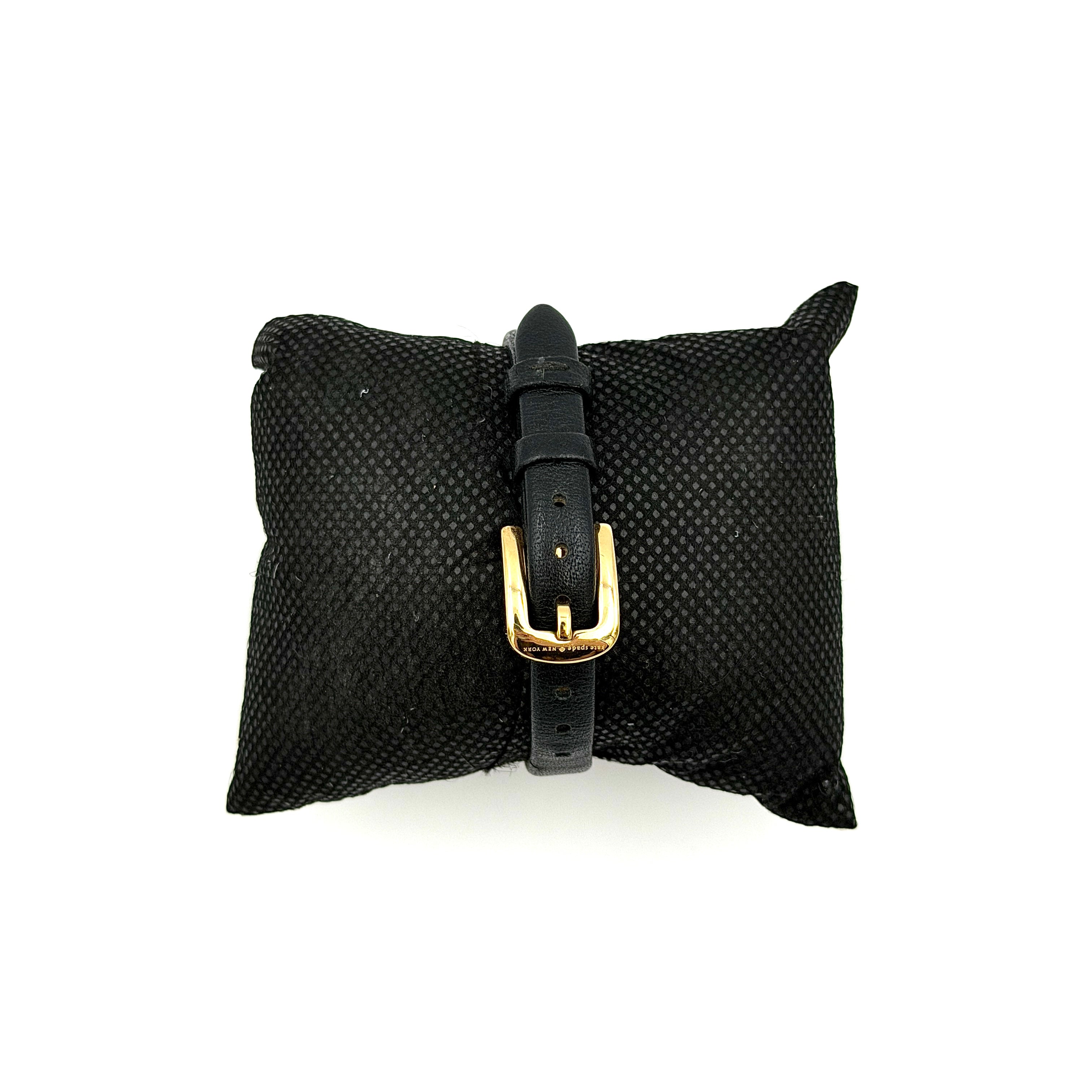 Kate Spade Floral Dial KSW1480 Watch Black