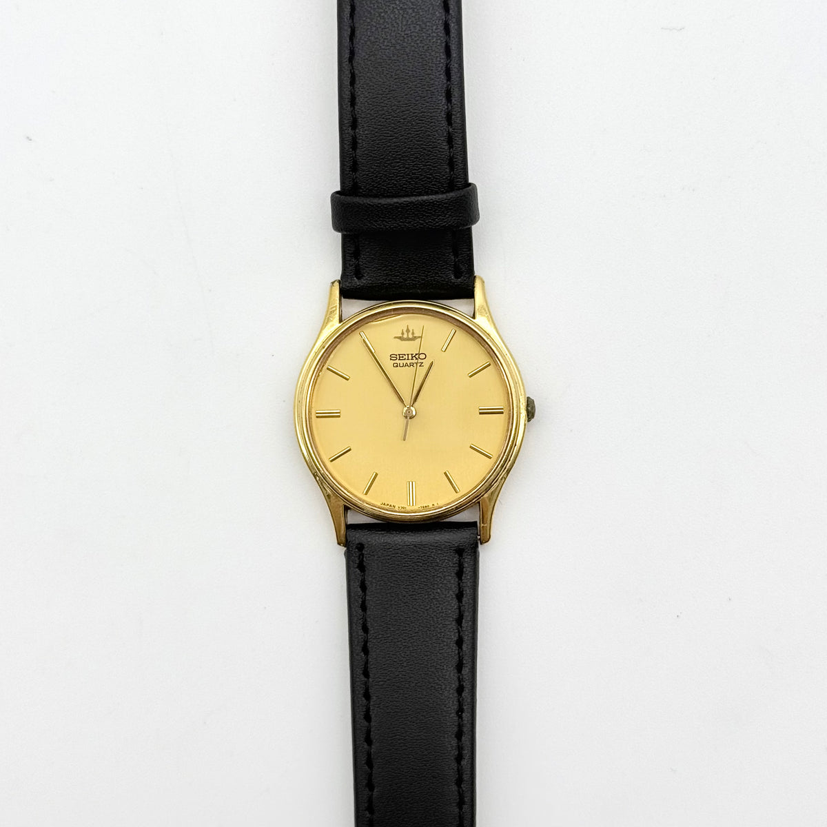 Seiko Galaxy V701-7020 Quartz Wristwatch Gold
