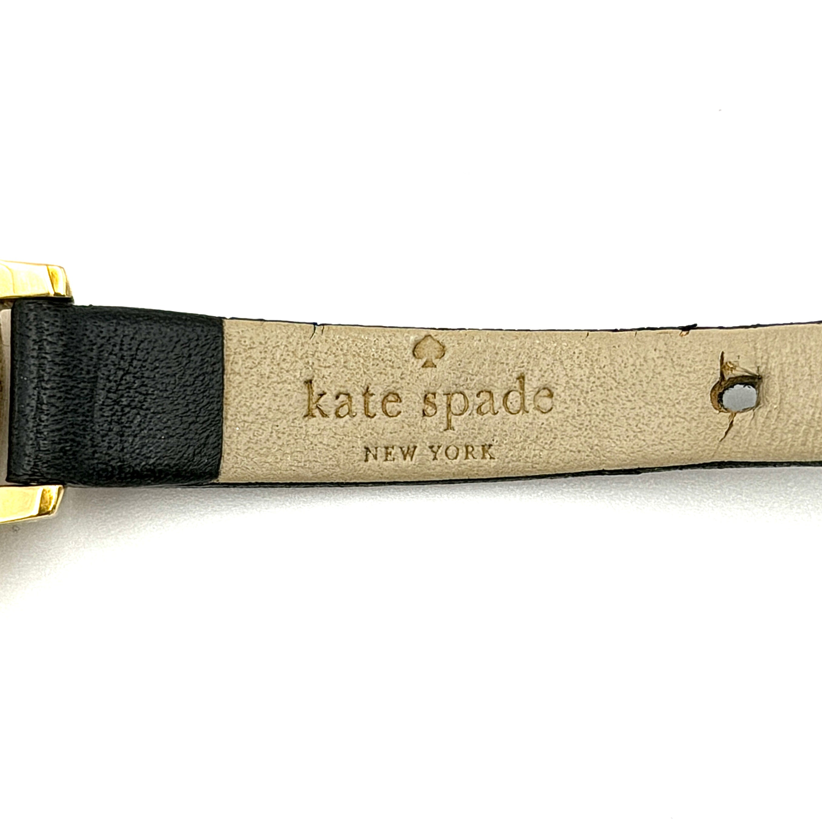 Kate Spade Floral Dial KSW1480 Watch Black