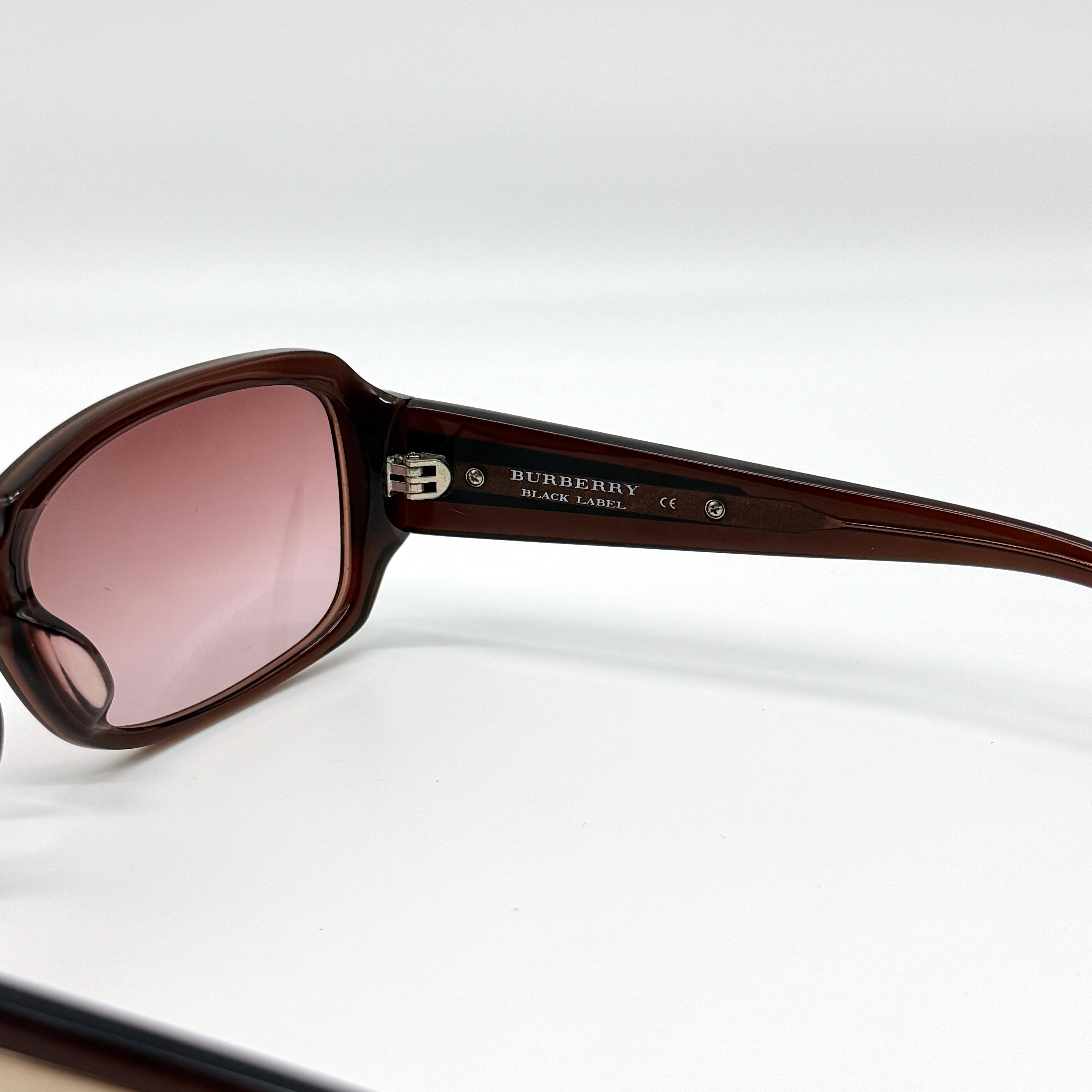 Burberry Black Label Sunglasses Rose Pink/Maroon