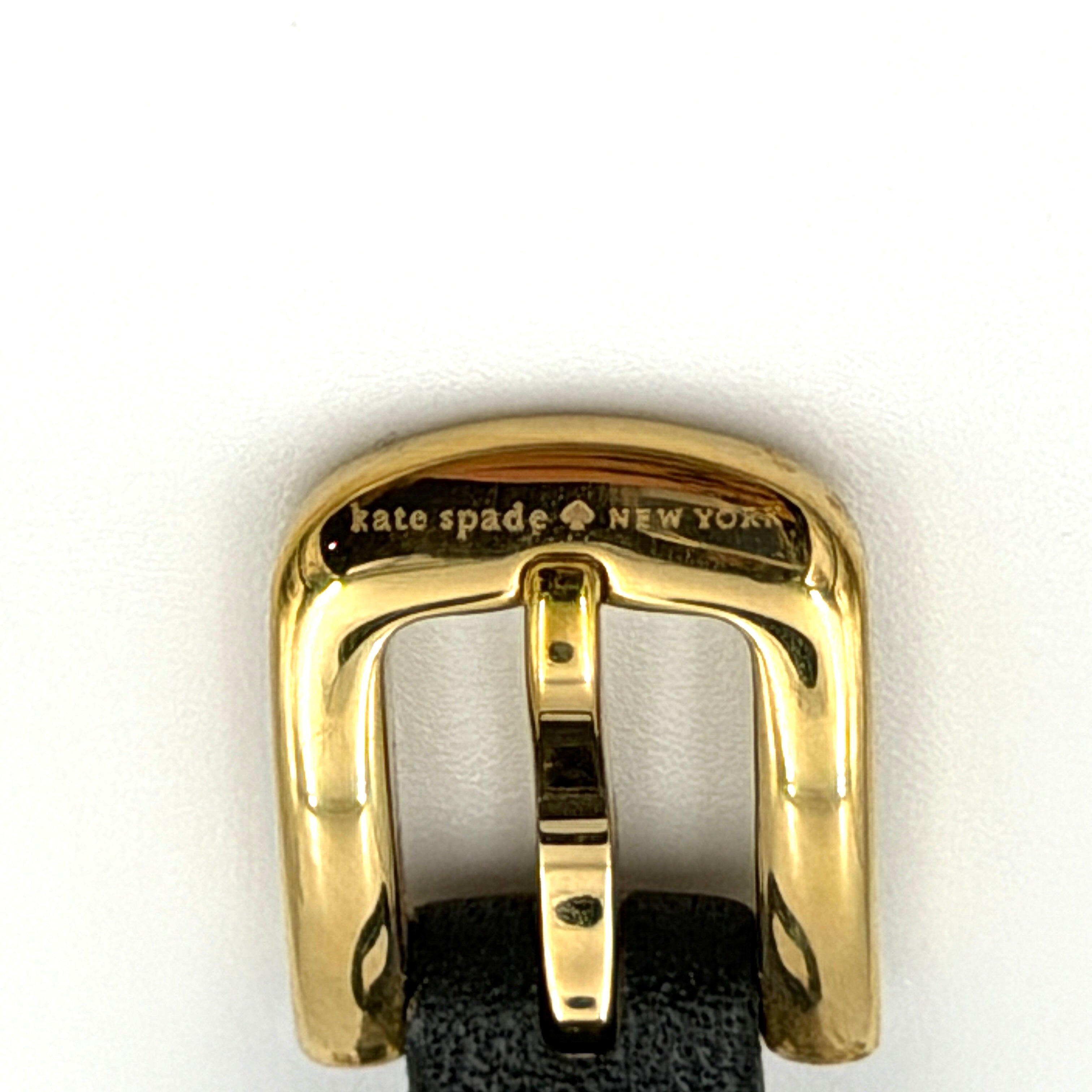 Kate Spade Floral Dial KSW1480 Watch Black