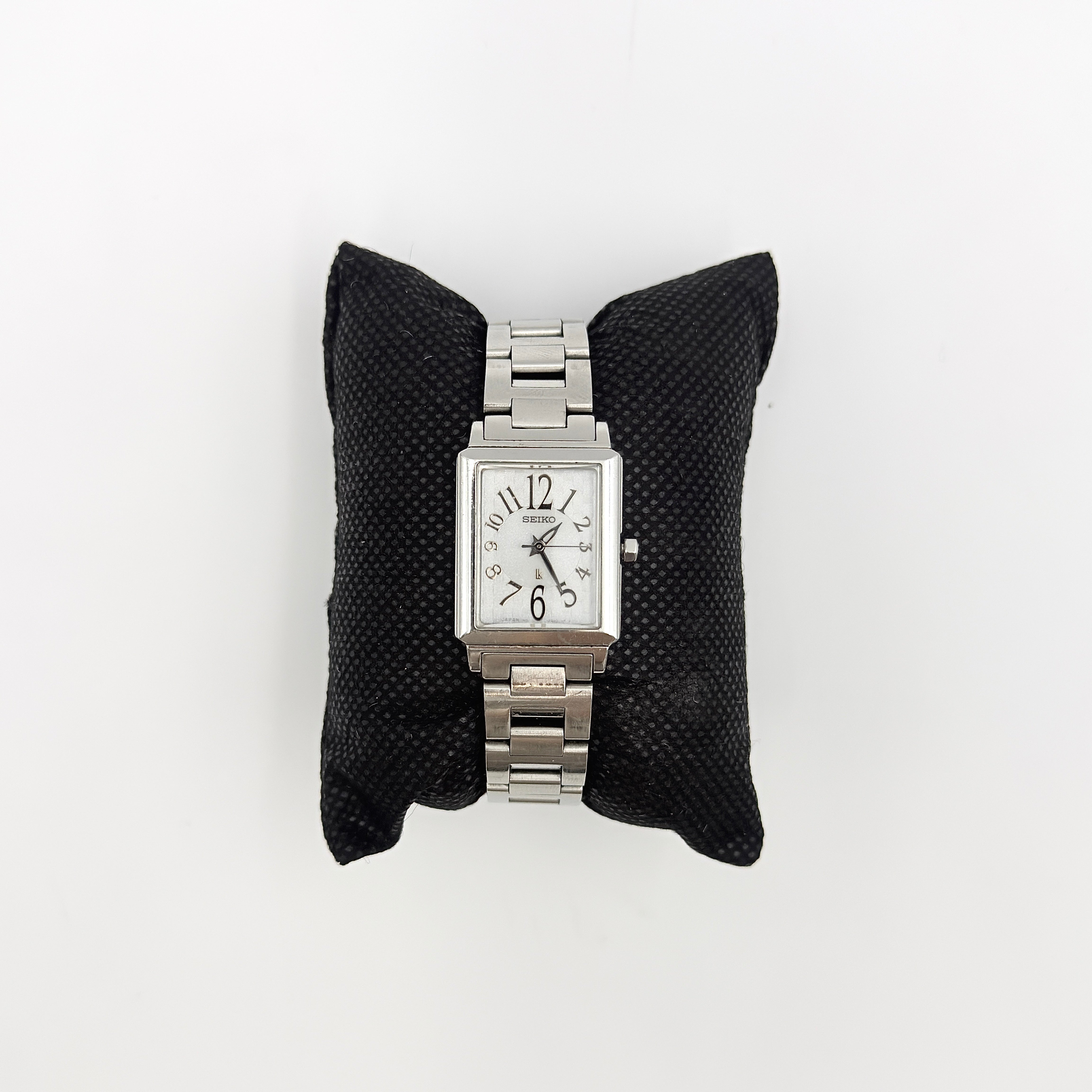 Seiko Lukia (LK) Stainless Steel Tank Watch