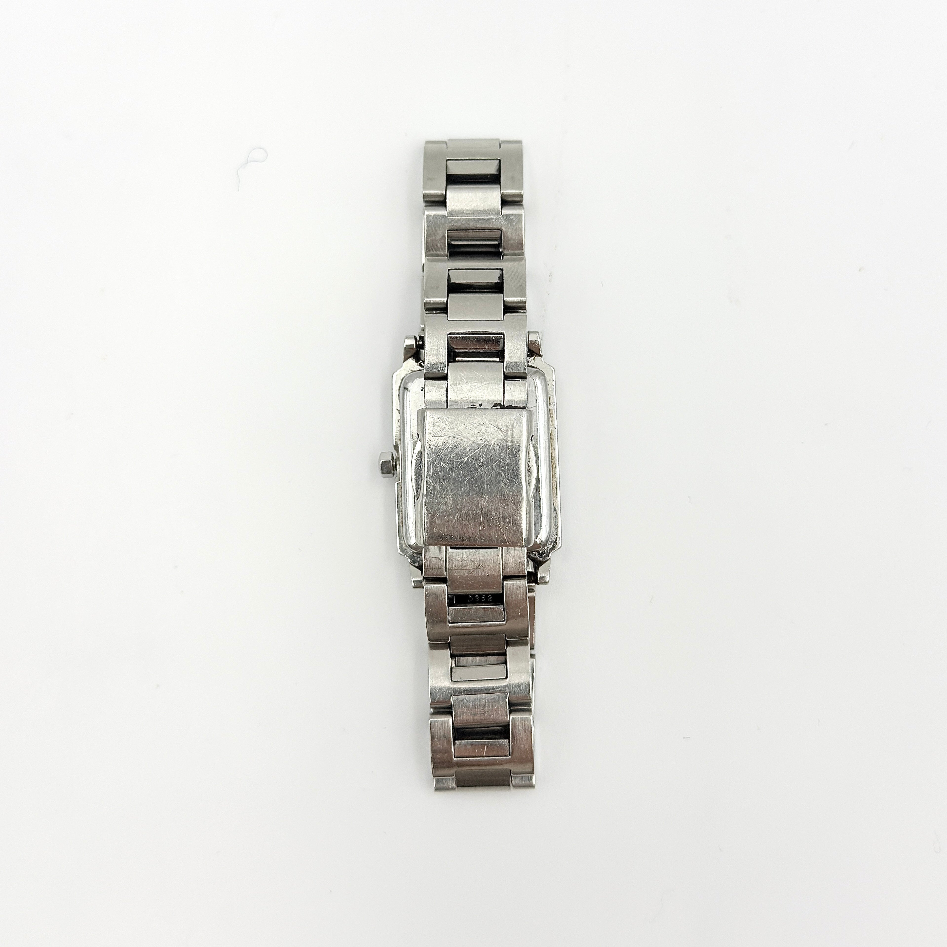 Seiko Lukia (LK) Stainless Steel Tank Watch
