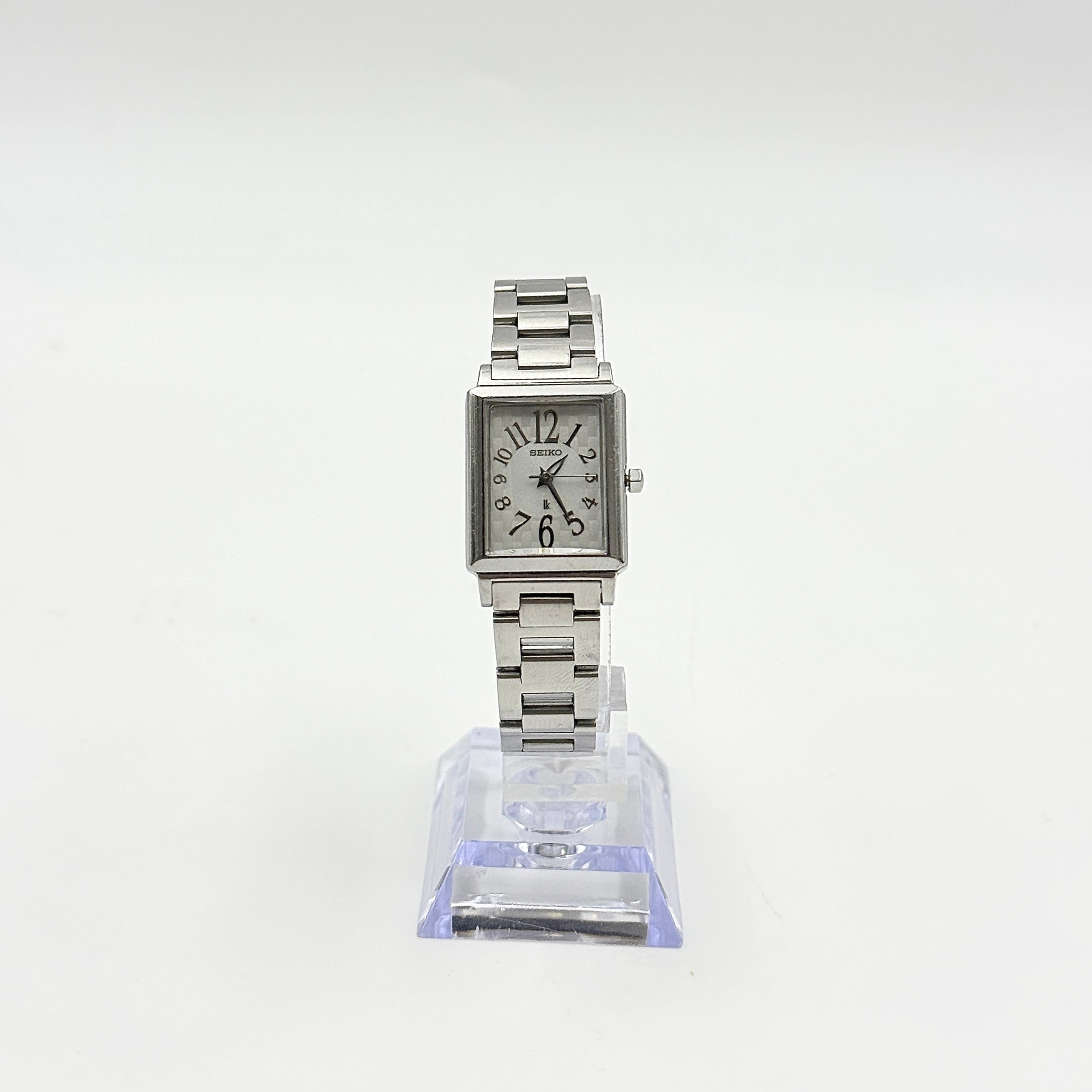 Seiko Lukia (LK) Stainless Steel Tank Watch
