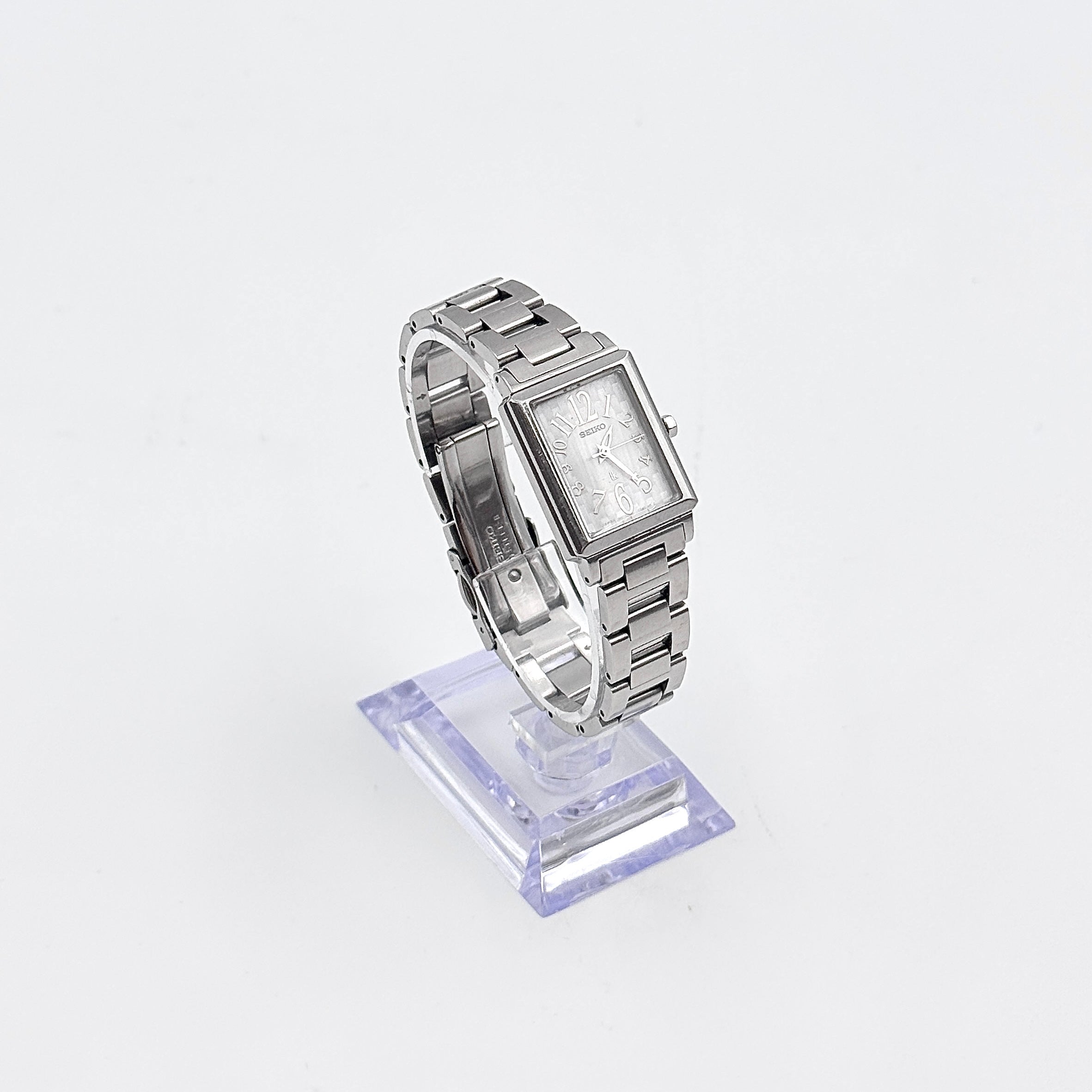 Seiko Lukia (LK) Stainless Steel Tank Watch