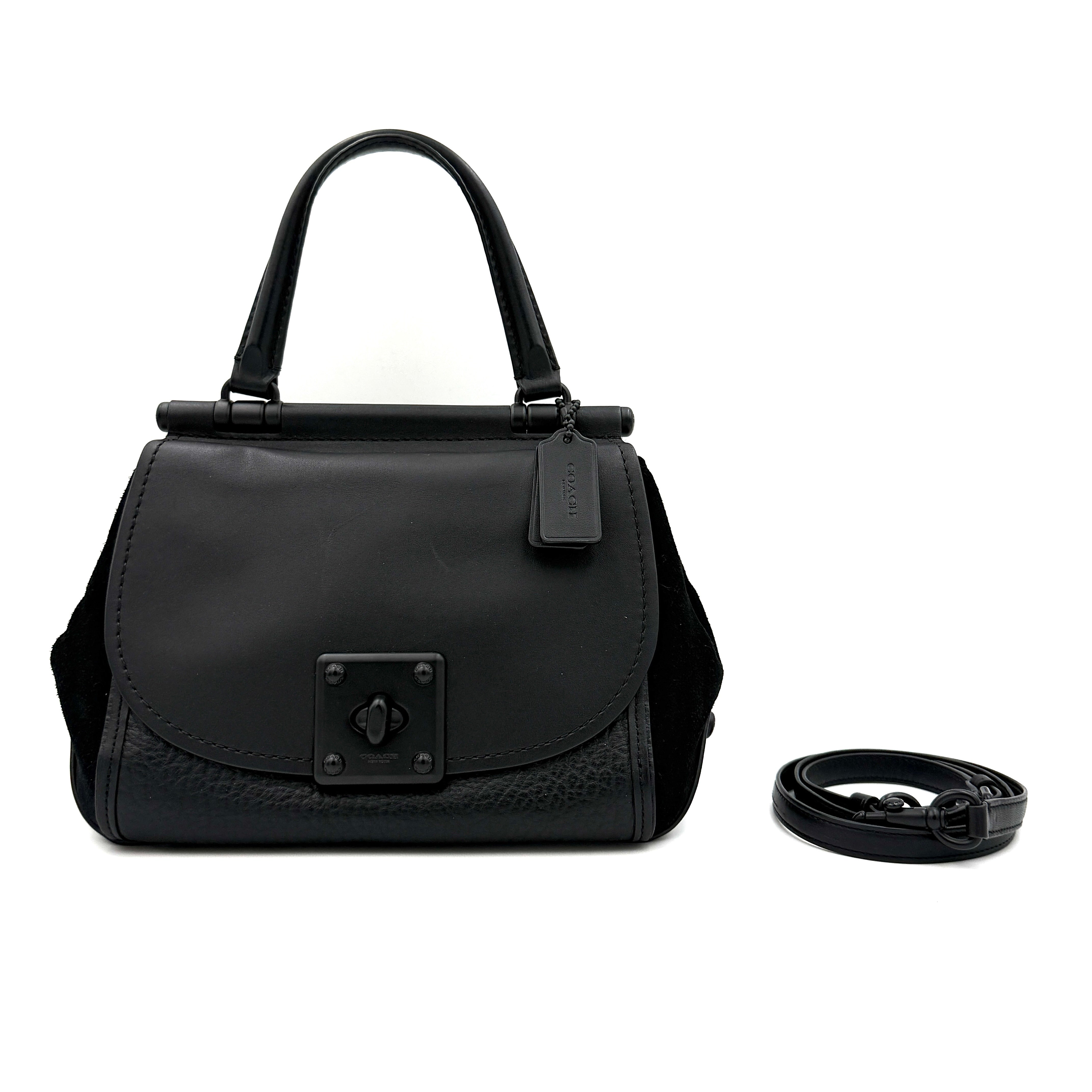 Coach 2Way Drifter Carryall Handbag Black