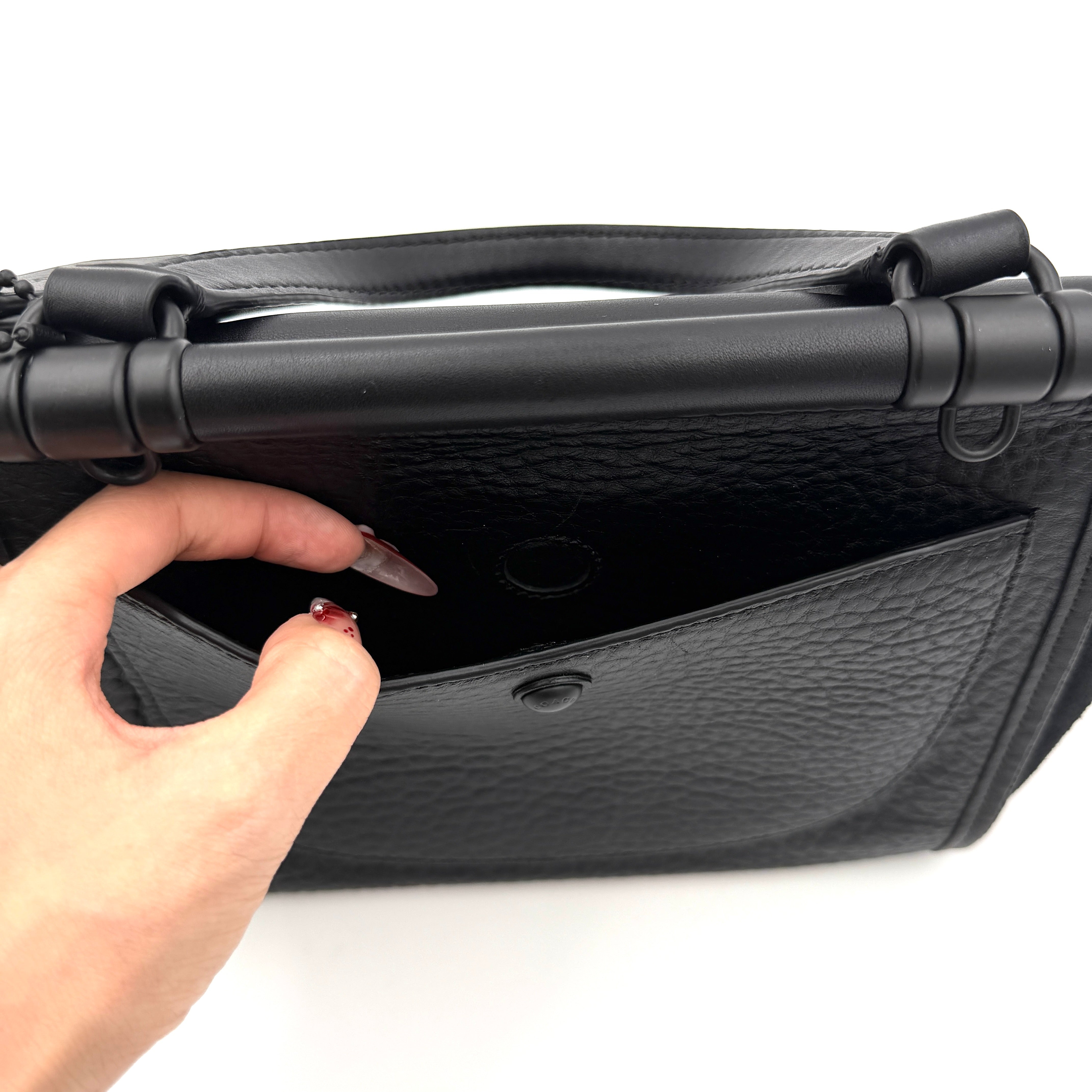 Coach 2Way Drifter Carryall Handbag Black