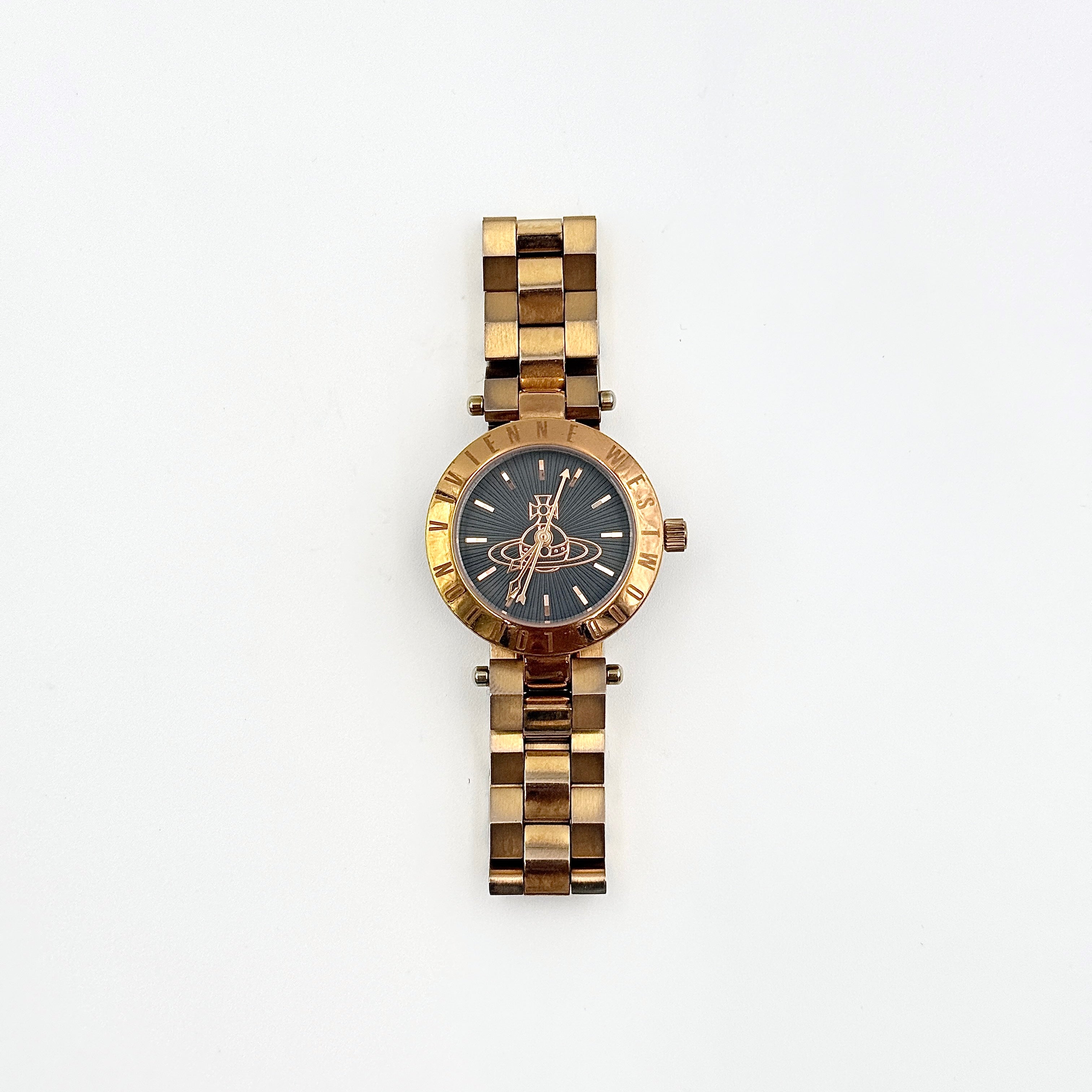 Vivienne Westwood Westbourne Black Dial VV092RS Watch Rose Gold