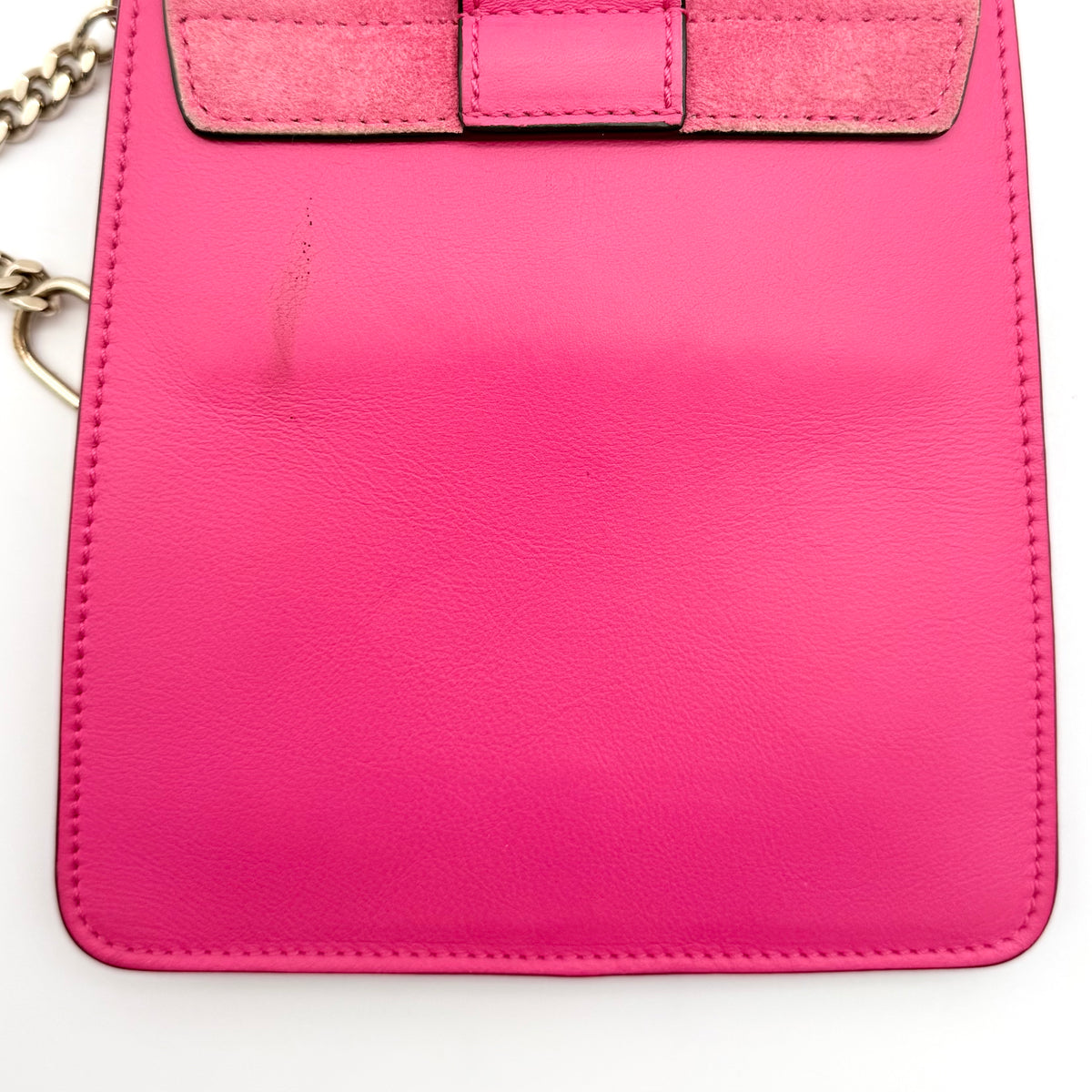 Chloé Small Faye Bracelet Crossbody Bag Fuchsia Pink