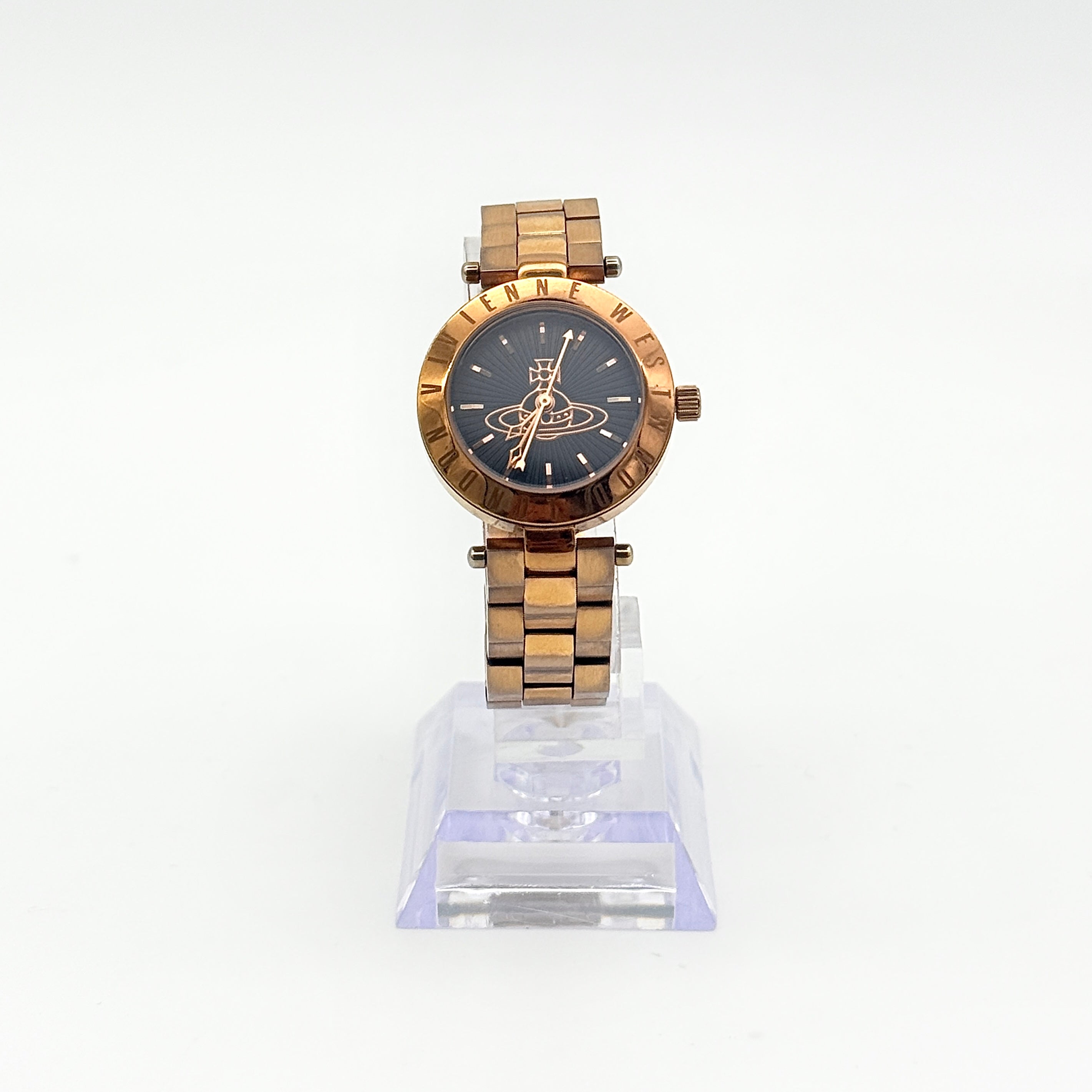 Vivienne Westwood Westbourne Black Dial VV092RS Watch Rose Gold