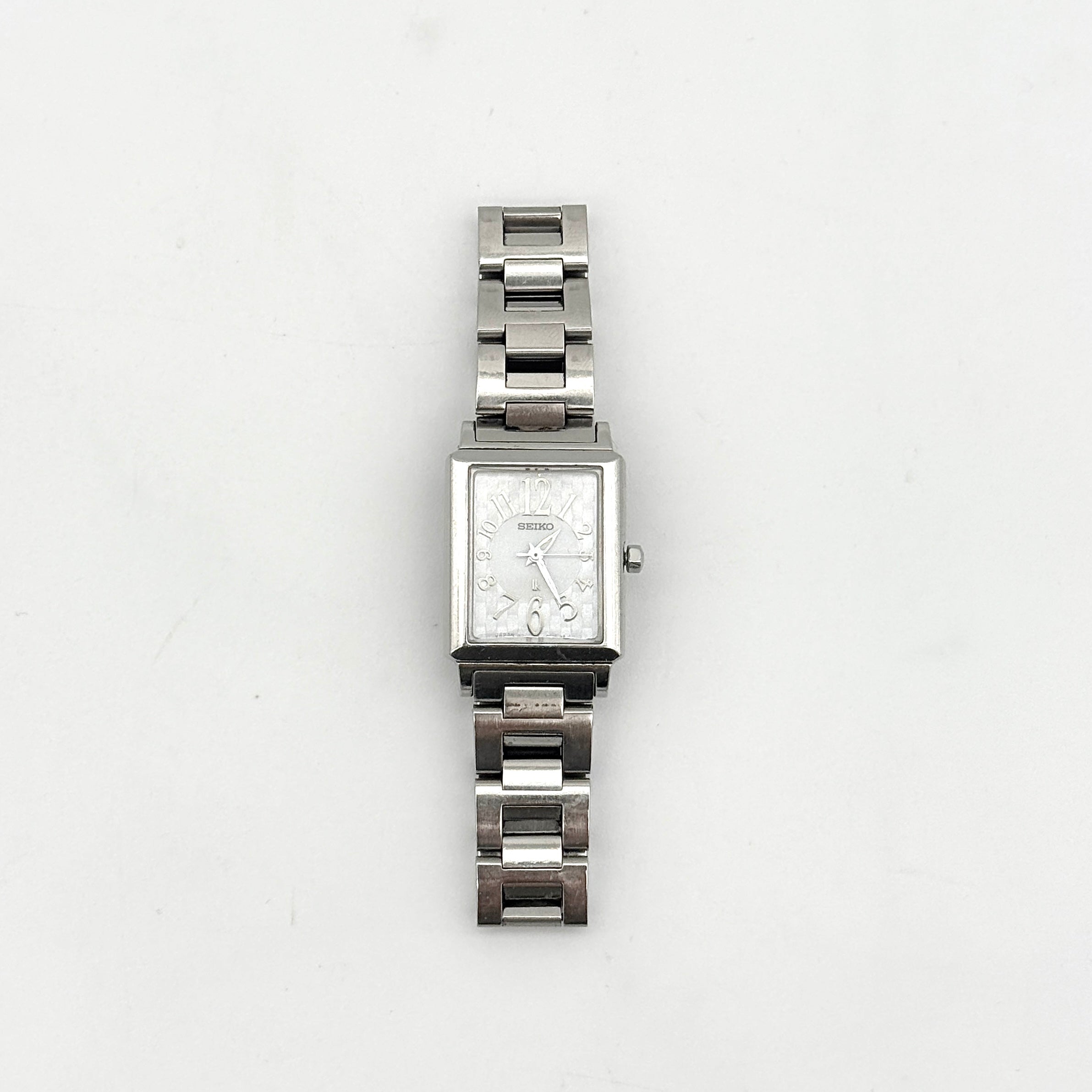 Seiko Lukia (LK) Stainless Steel Tank Watch