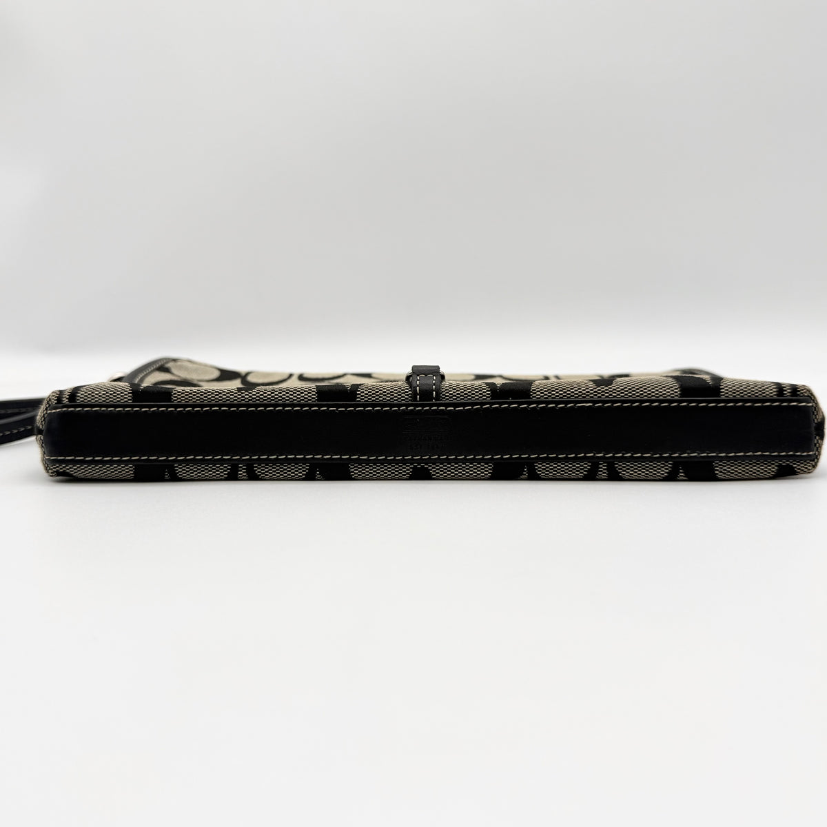Coach Y2K Demi Clip Baguette Shoulder Bag Grey/Black