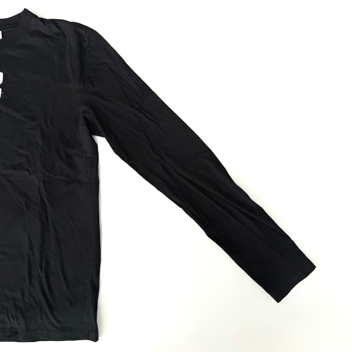 (S) Miu Miu Mushroom Long-sleeve T-shirt Black