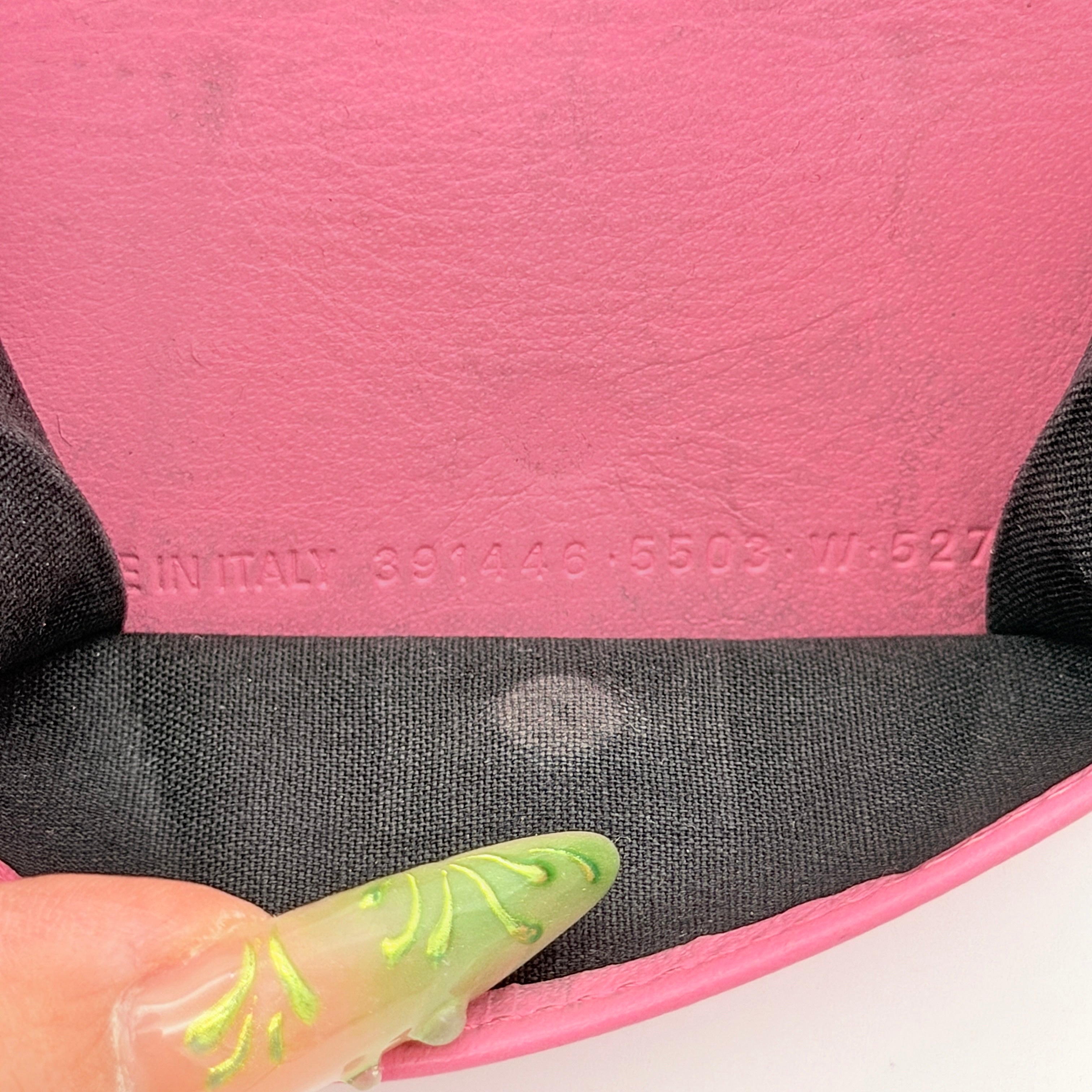 Balenciaga Papier Mini Wallet Pink