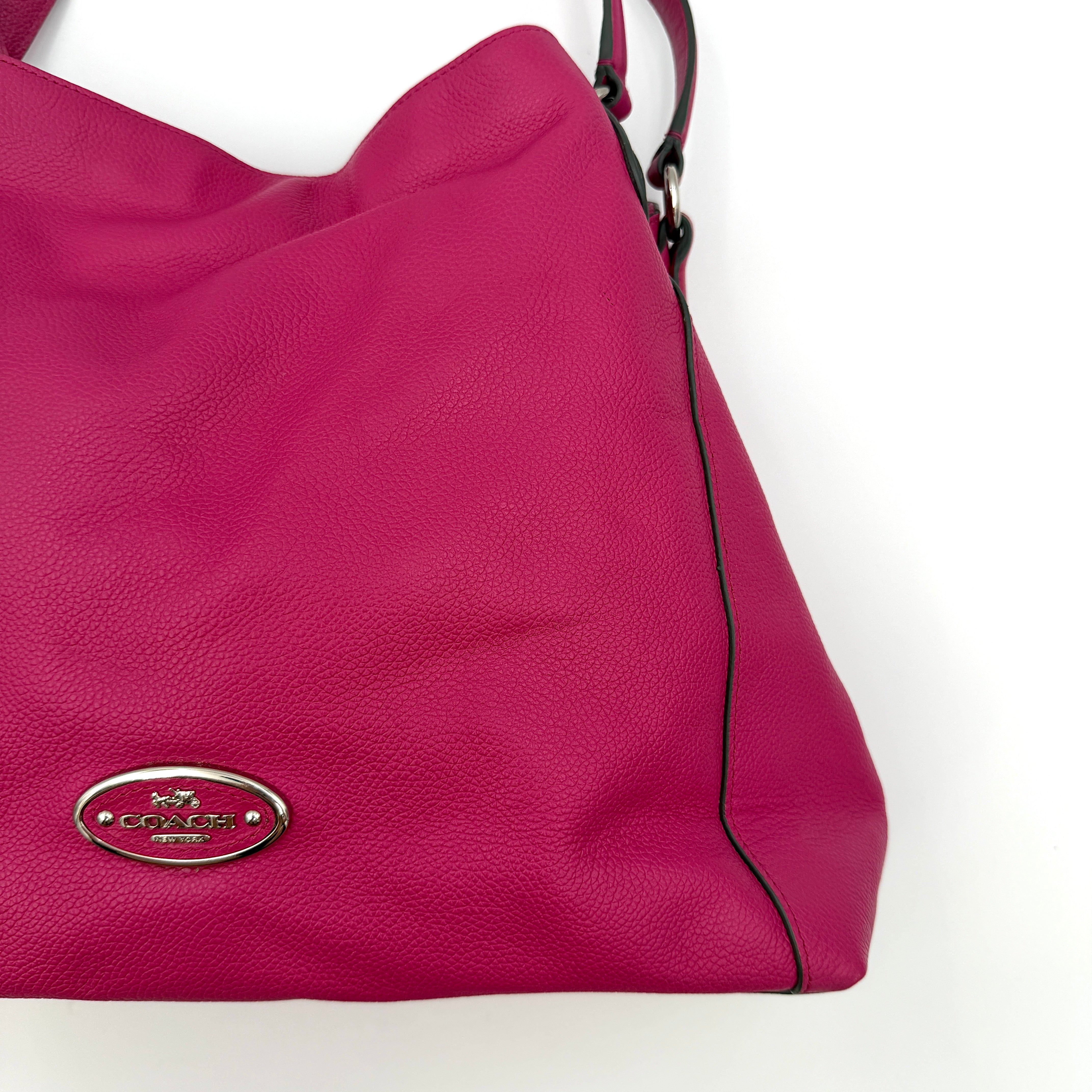 Coach Edie 33547 Shoulder Bag Pink