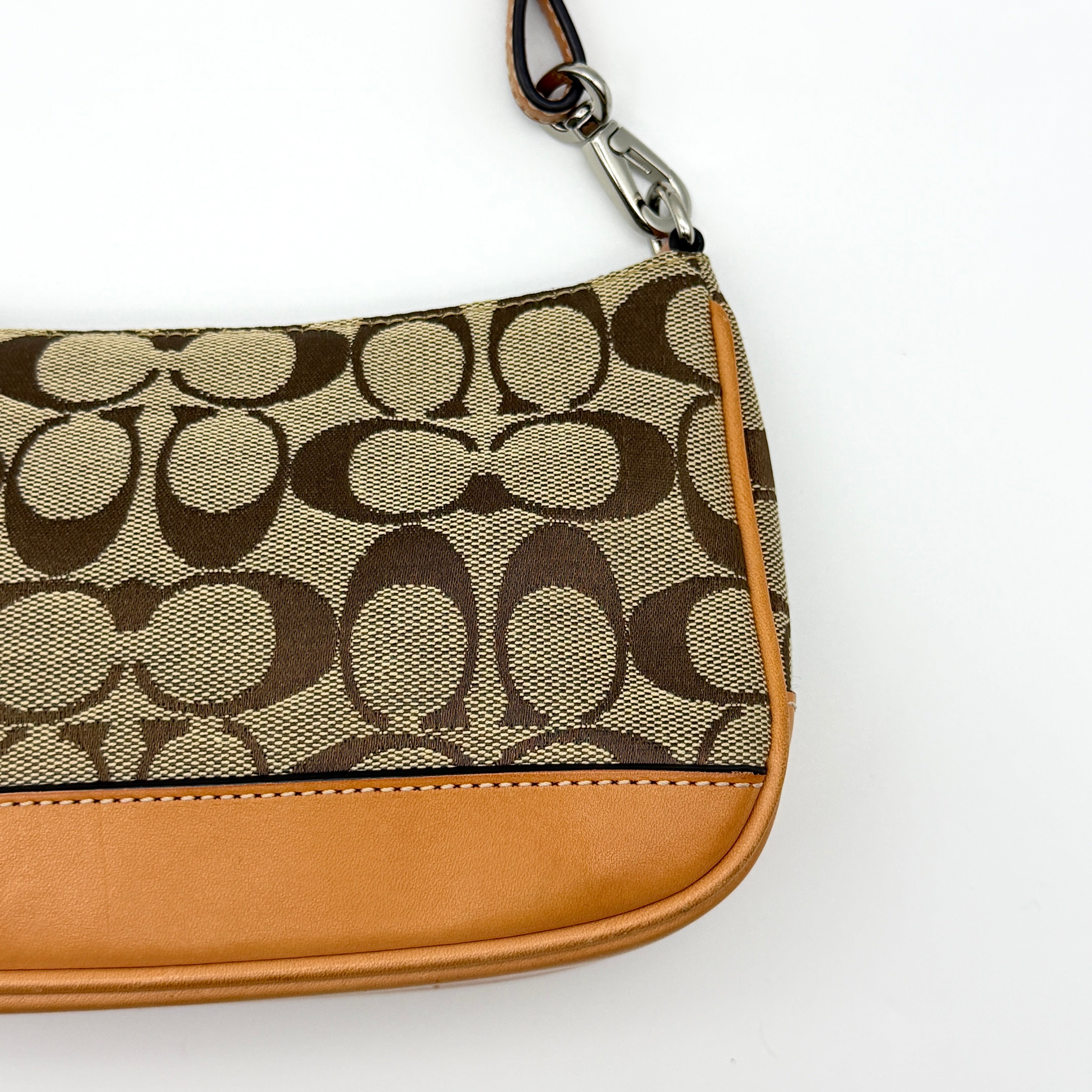 Coach Y2K Demi Shoulder Bag Tan