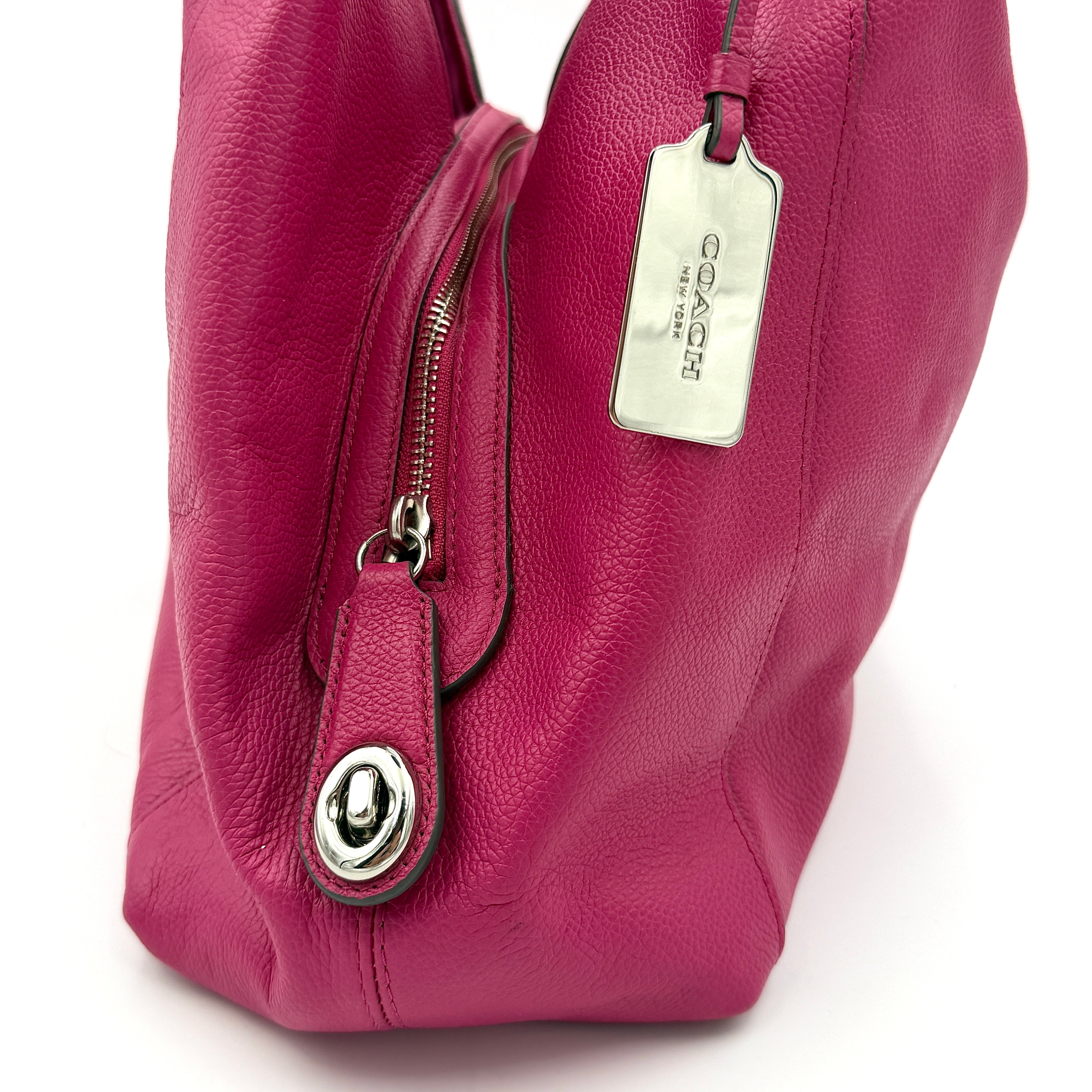 Coach Edie 33547 Shoulder Bag Pink