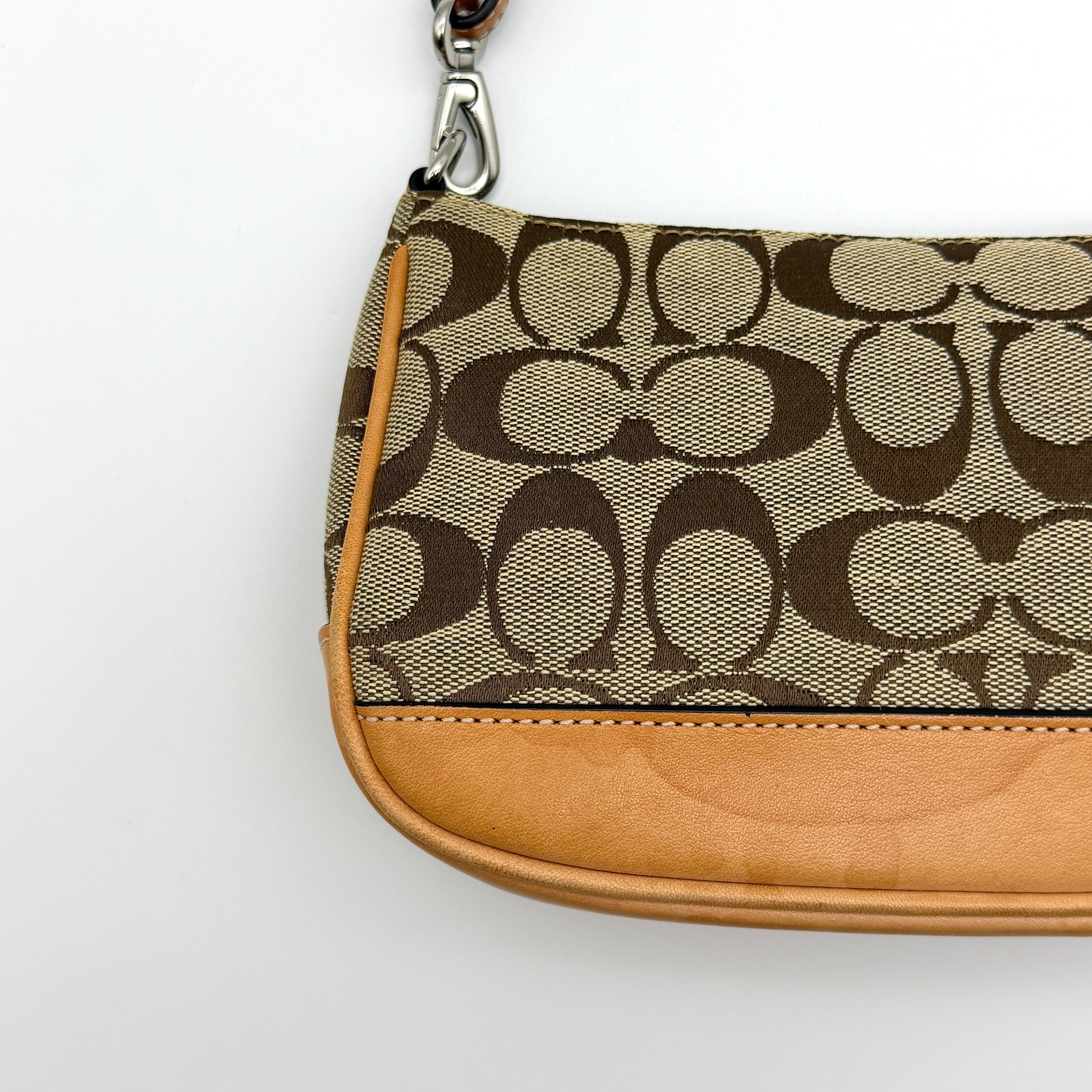 Coach Y2K Demi Shoulder Bag Tan