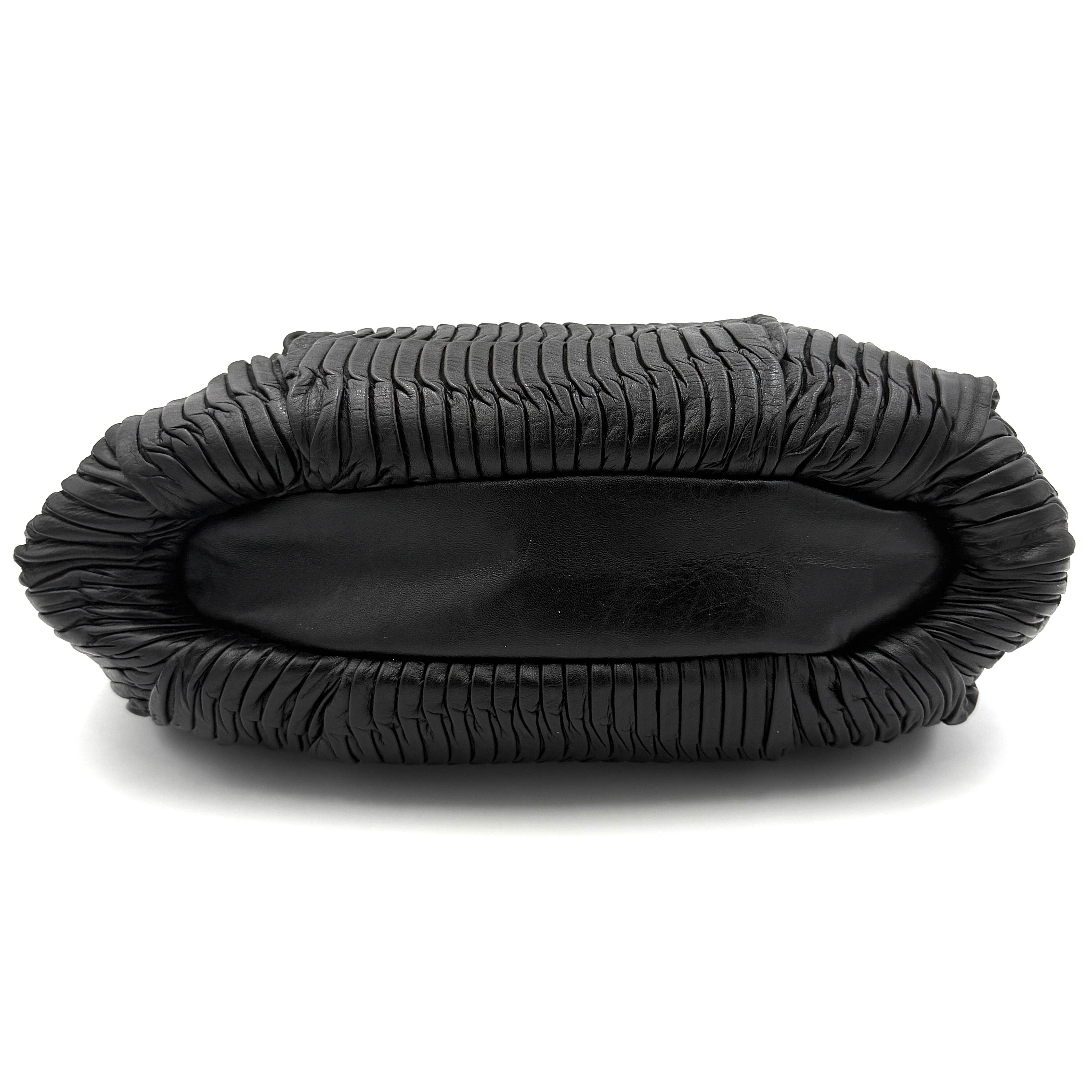 Coach Signature Madison Lindsey Shoulder Bag Black