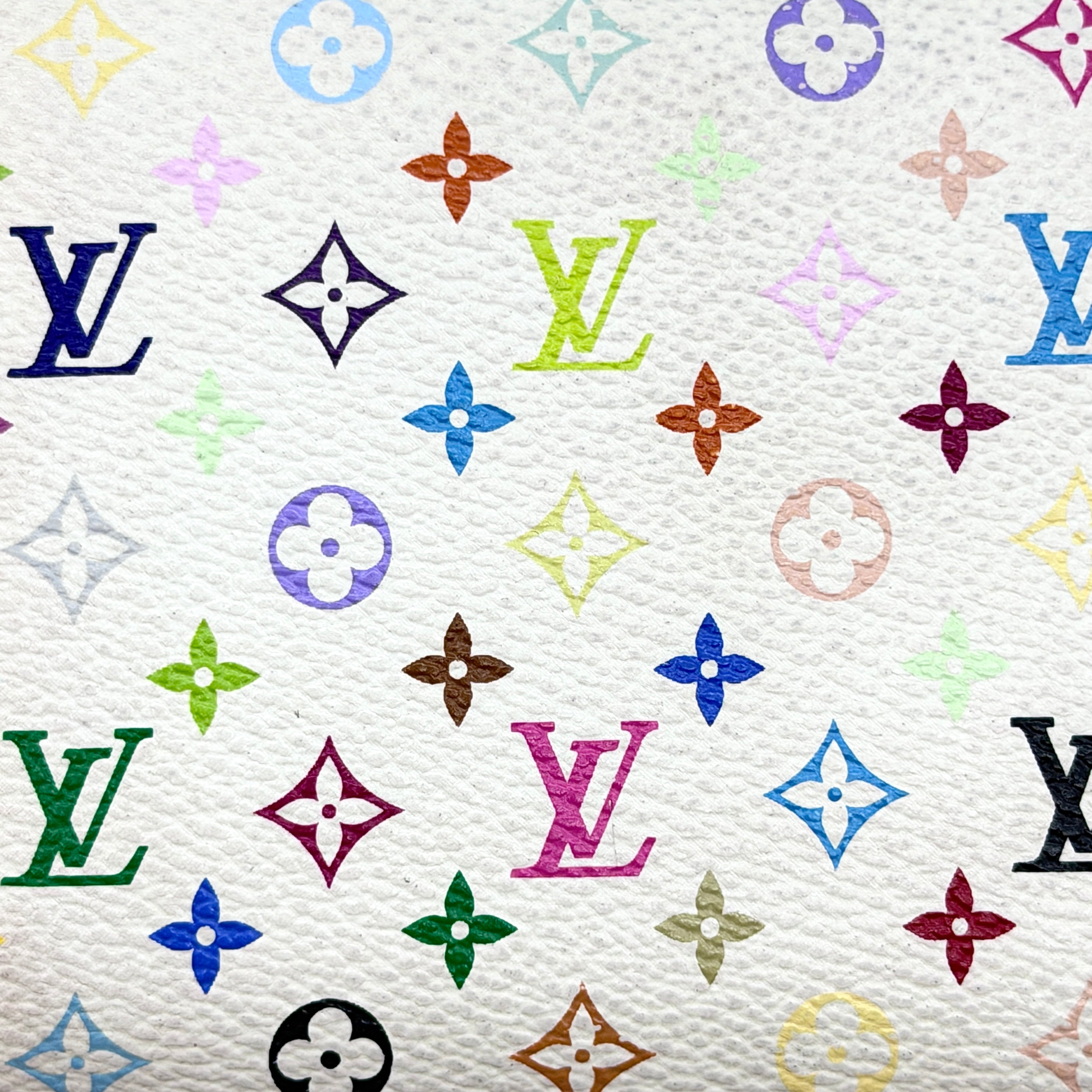 Louis Vuitton x Murakami Sarah Wallet White