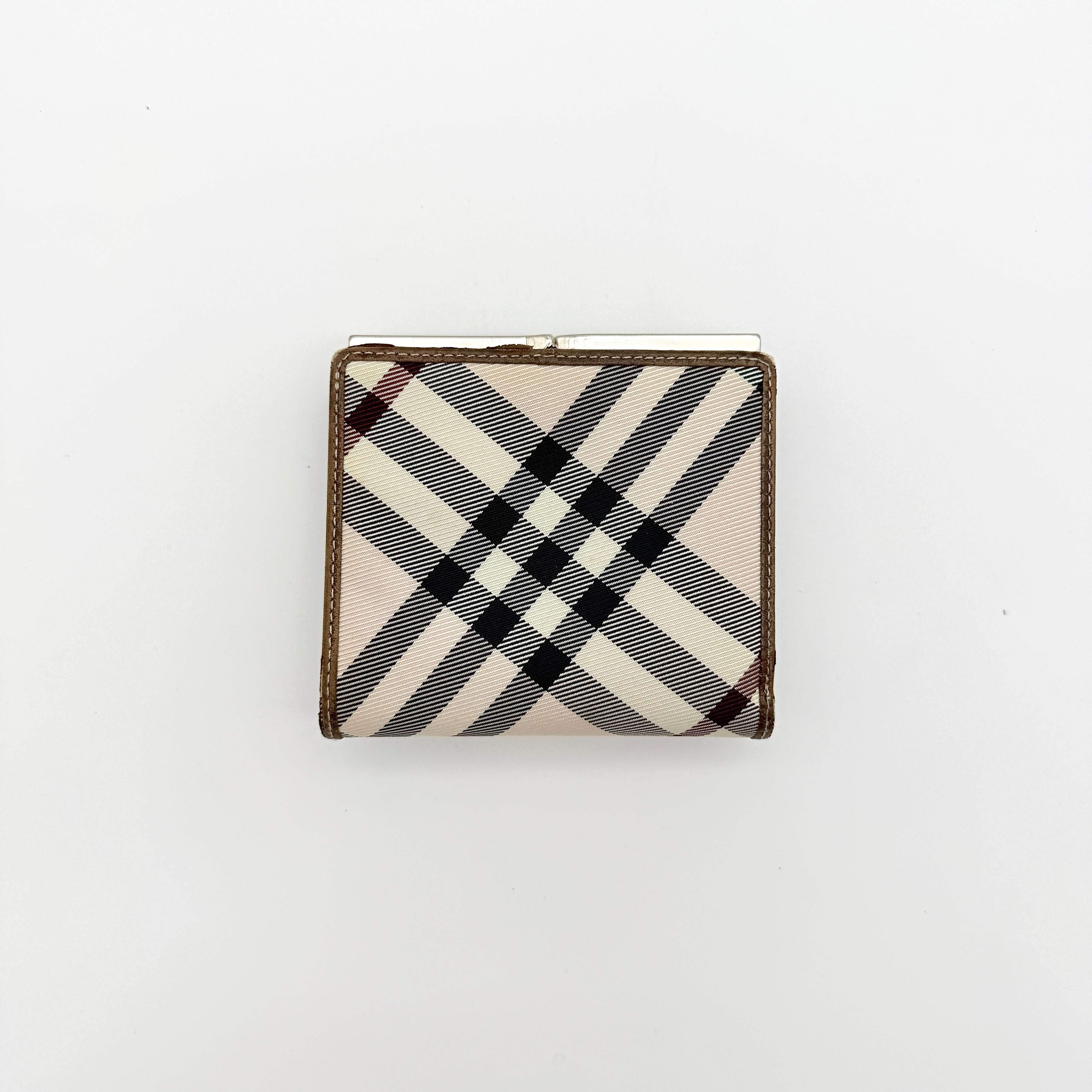 Burberry Blue Label Nova Check Wallet Beige