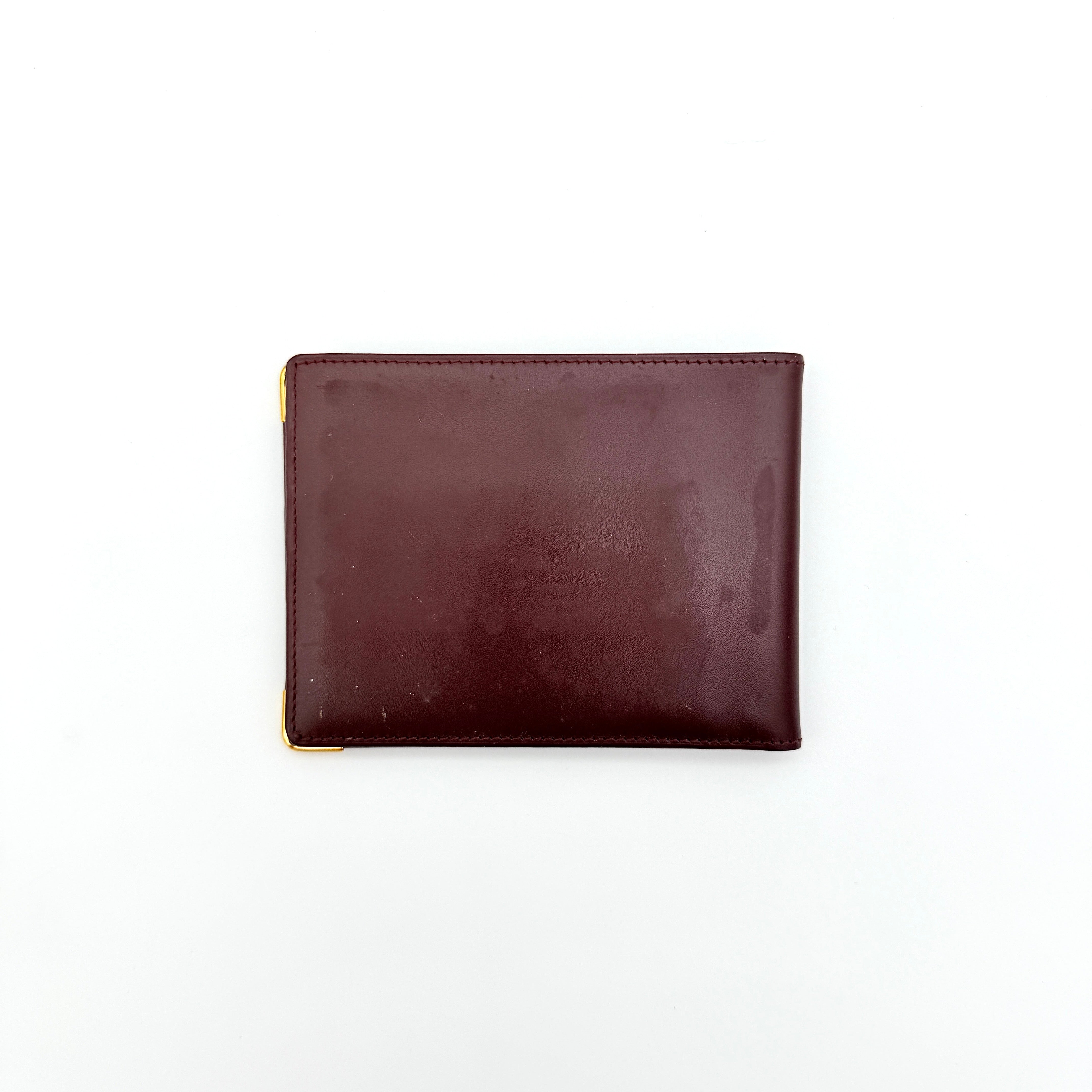 Cartier Must de Cartier Bifold Long Wallet Burgundy